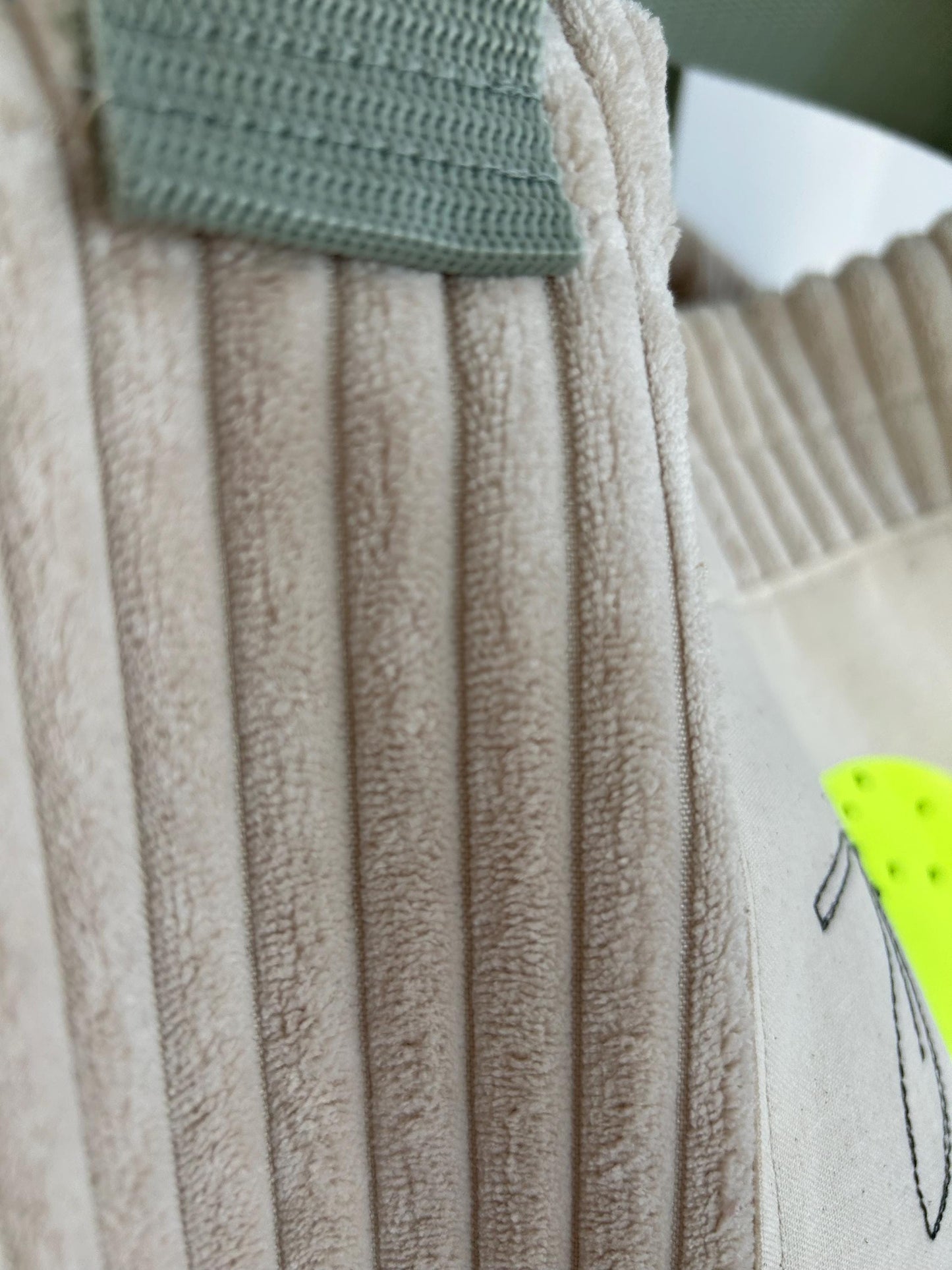 Breitcord Tasche, XXL Shopper Samtcord, Cord Beutel groß, Tasche beige,Cordtasche groß, Tasche besonders, große Cordtasche Ikea,Strandtasche