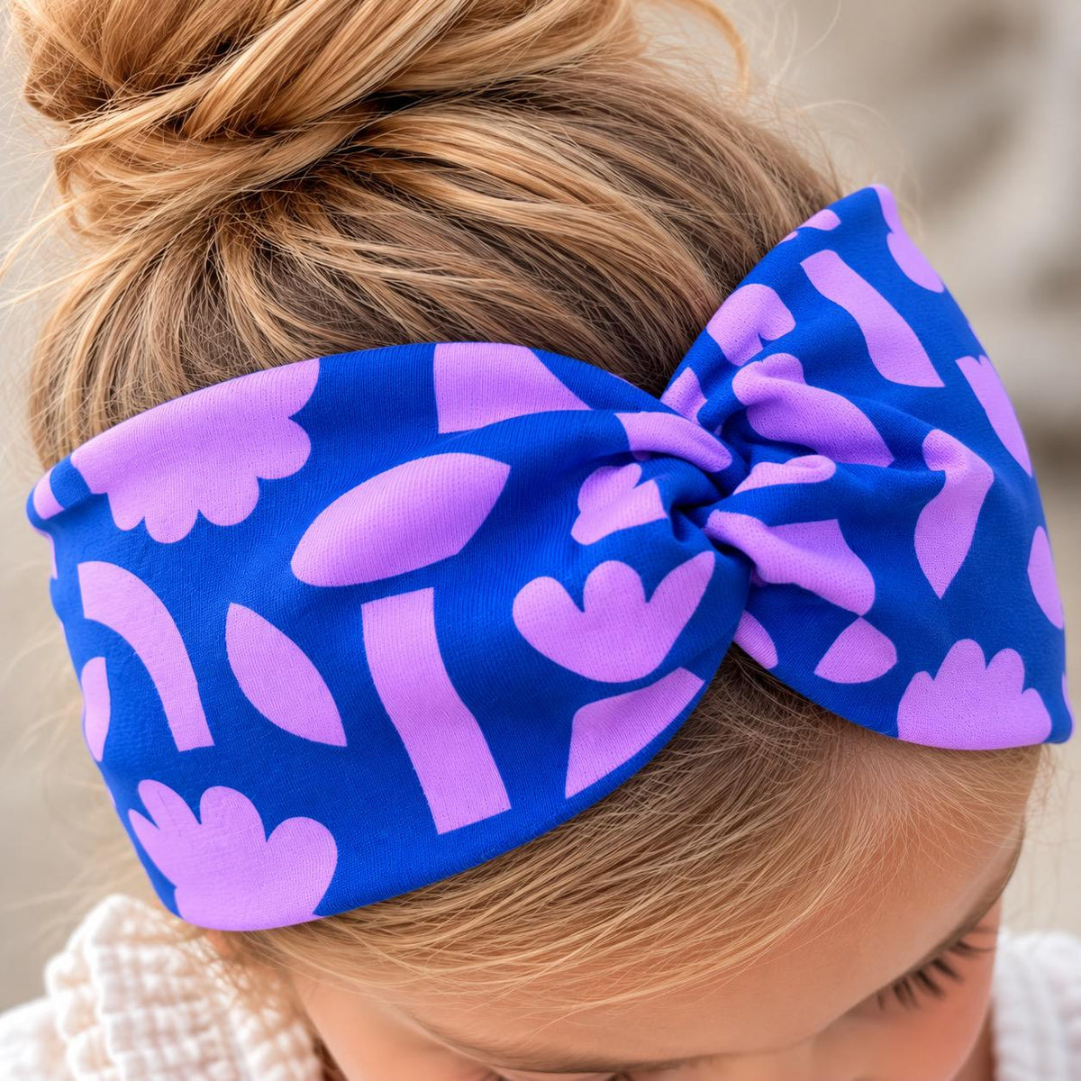 Stirnband Mädchen | Haarband Kinder | Stirnband Rosa Blau| Knoten Stirnband | Kinder Haarband | Geschenk Mädchen | Jerseyband Mädchen