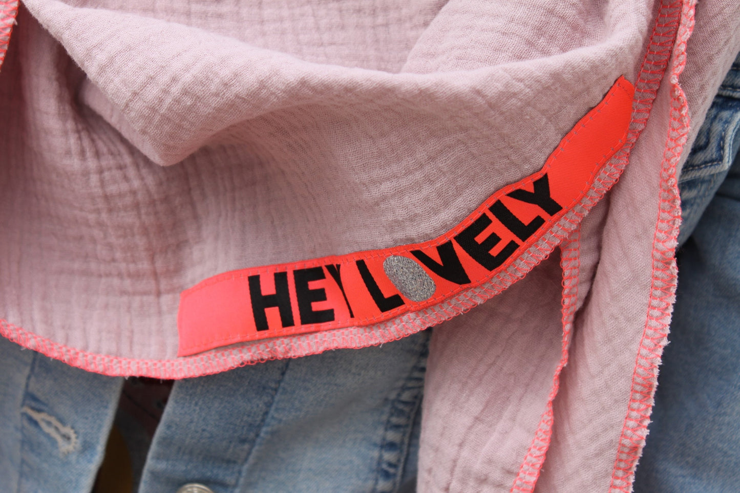 XXL Halstuch Musselin, Musselintuch, Musselinschal, Tuch Regenbogen, Regenbogentuch, rosa, Glitzer, Musselin, Sommer, Aufnäher, Frühling