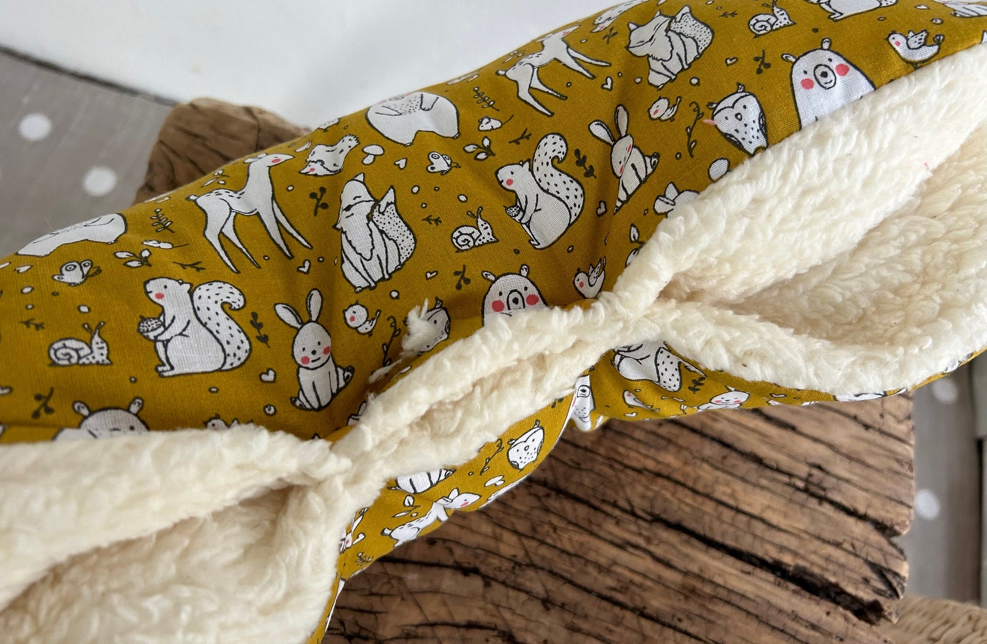 Handmuff für Kinderwagen, Kinderwagen Handmuff, Muff Baby, Kinderwagenmuff gelb, warme Hände, Geschenk zur Geburt, Weihnachtsgeschenk