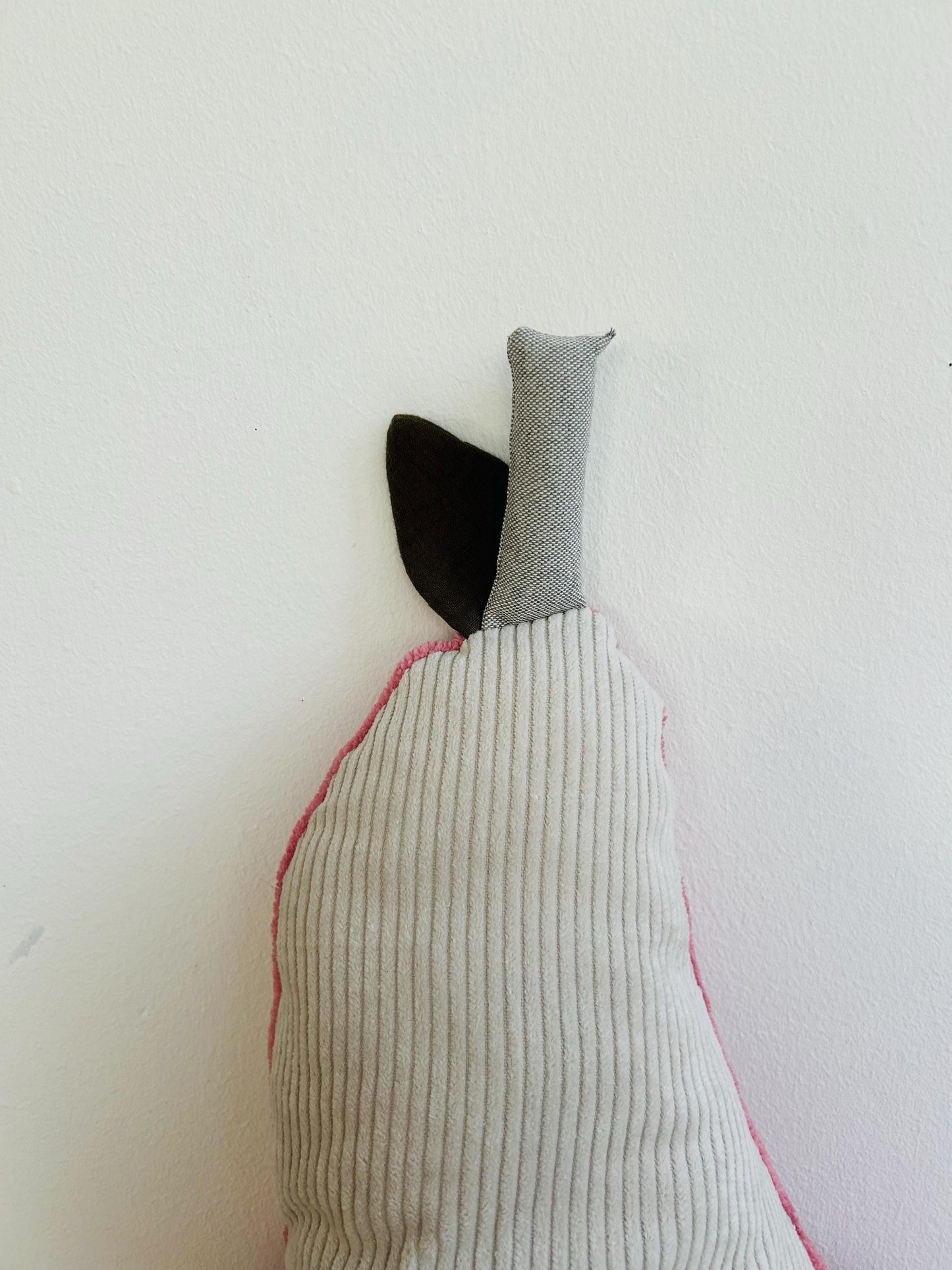 Kissen Birne, Kissen Cord, Cordkissen, Geschenk zur Taufe, Geschenk zur Geburt, Geschenk Kinder, Kissen mit Namen, PomiPomi