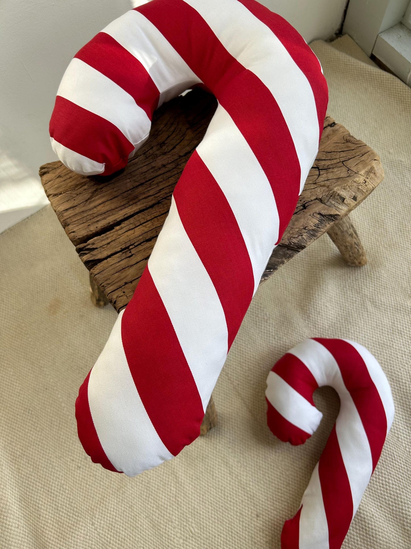 sofort lieferbar Kissen Zuckerstange, Zuckerstangenkissen, Zuckerstange Weihnachten,Kissen Weihnachten, Geschenk Weihnachten,Geschenk Kinder