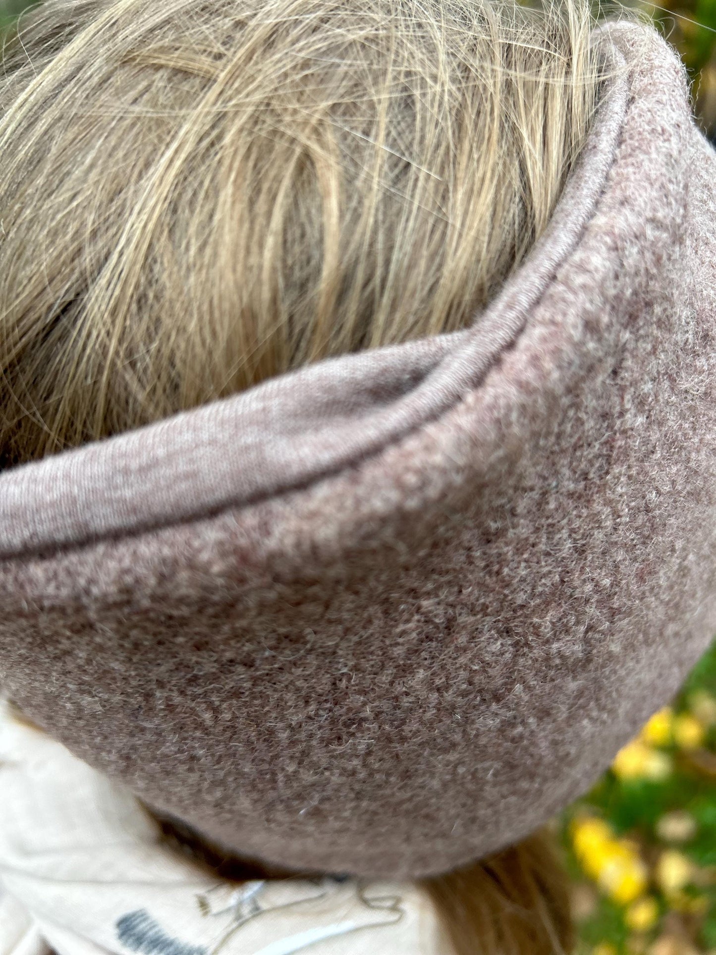 Stirnband Merinowolle, Stirnband mit Knoten, Stirnband für Mädchen, Haarband Kinder, Haarband für Mädchen, Knotenstirnband , Merino-Jersey