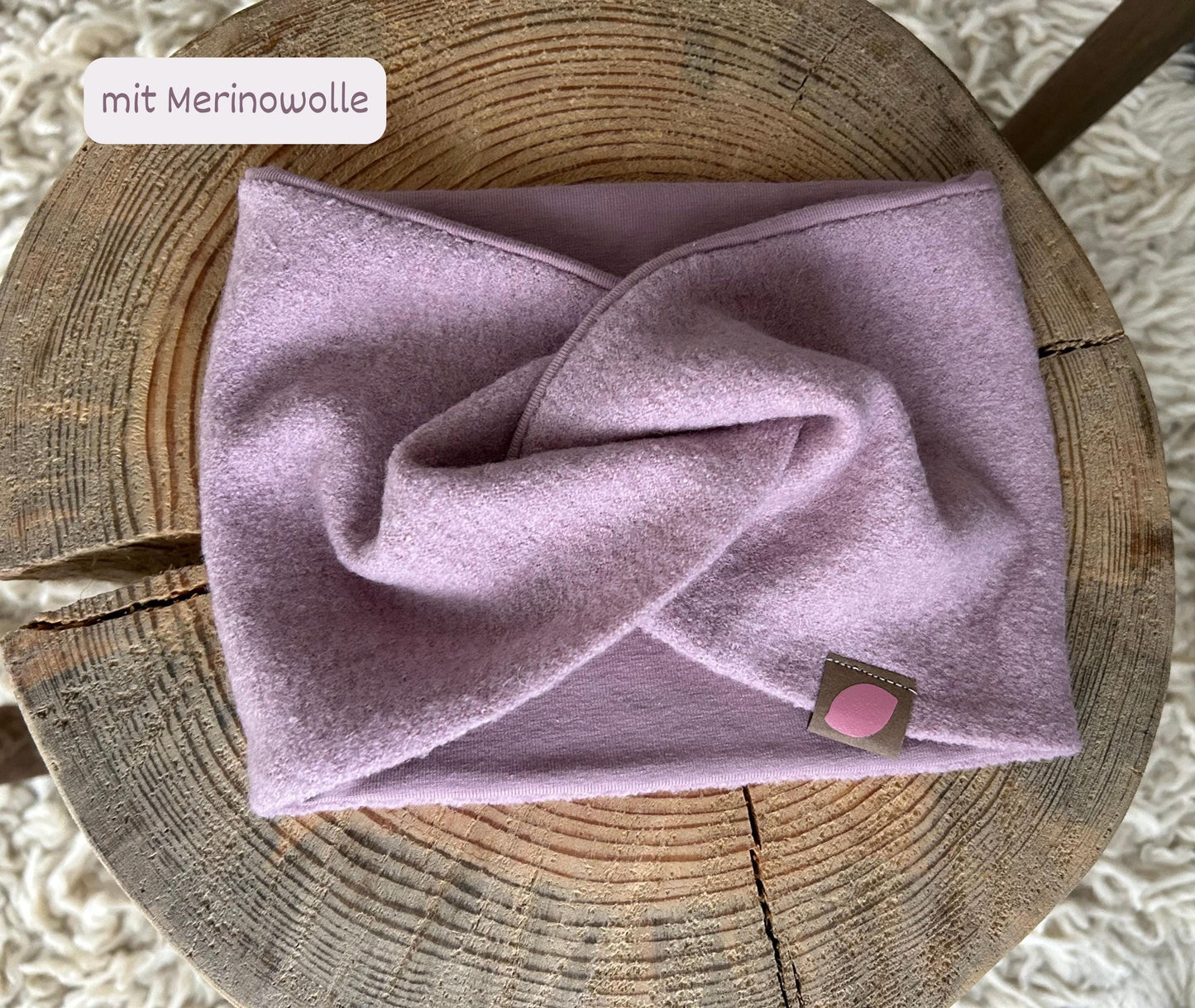 Stirnband Wollwalk, Stirnband mit Knoten, Stirnband für Mädchen, Haarband Kinder, Haarband für Mädchen, Knotenstirnband , Merinowolle,Jersey