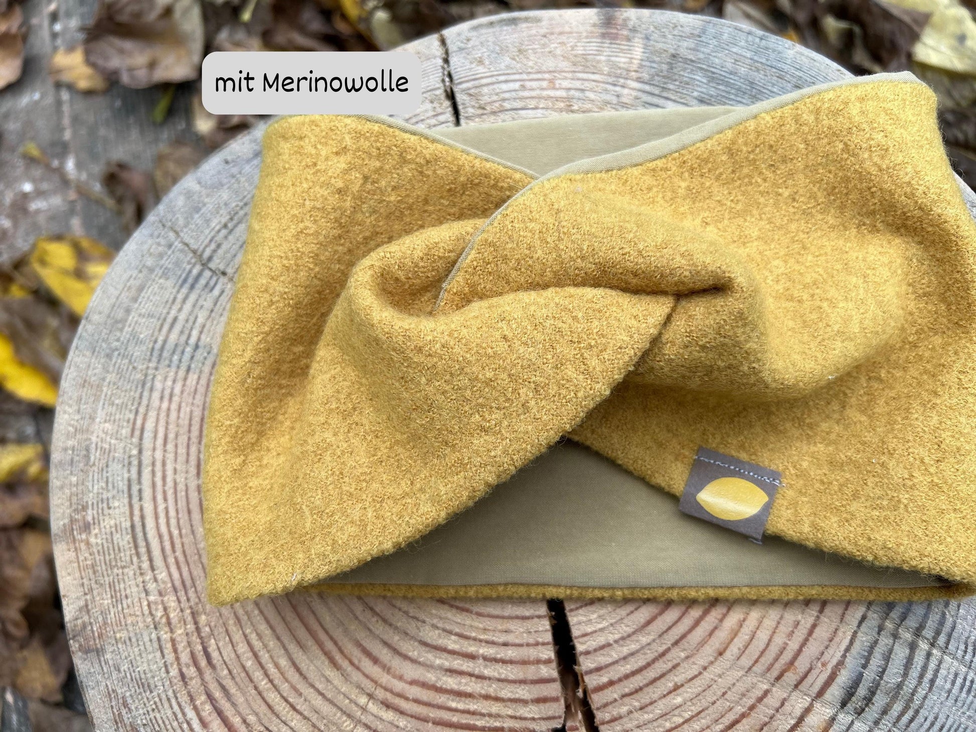 Stirnband Merinowolle, Stirnband mit Knoten, Stirnband für Mädchen, Haarband Kinder, Haarband für Mädchen, Knotenstirnband , Merino-Jersey