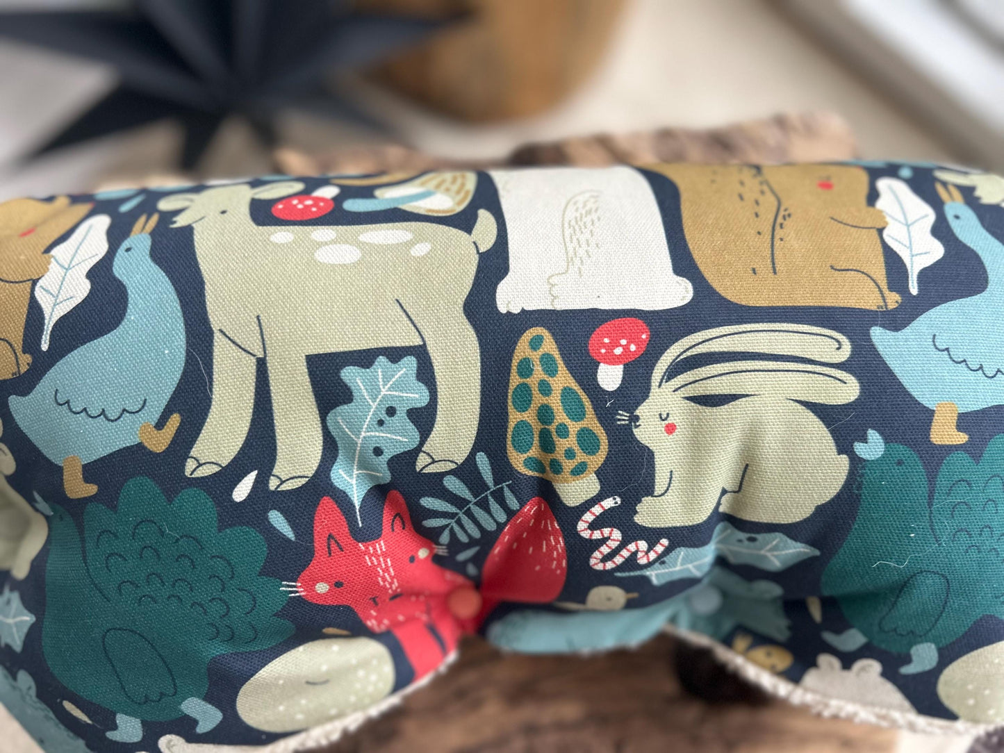 Kinderwagenmuff, Kinderwagen Handmuff, Muff Baby, Kinderwagenmuff Tiere, warme Hände, Geschenk zur Geburt, Muff grün, Weihnachtsgeschenk