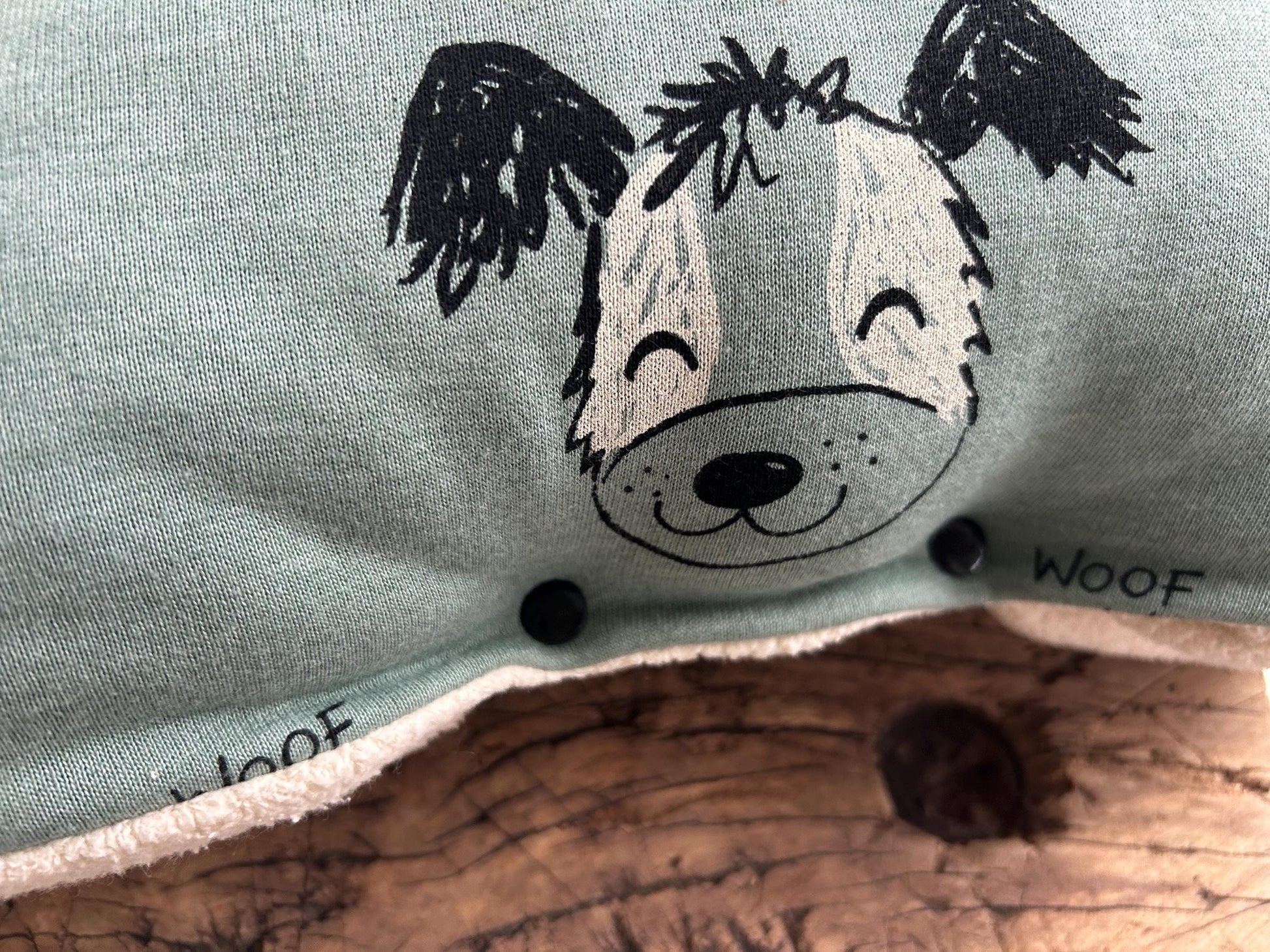 Kinderwagenmuff, Kinderwagen Handmuff, Muff Baby, Kinderwagenmuff Tiere, warme Hände, Geschenk zur Geburt, Muff grün, Weihnachtsgeschenk