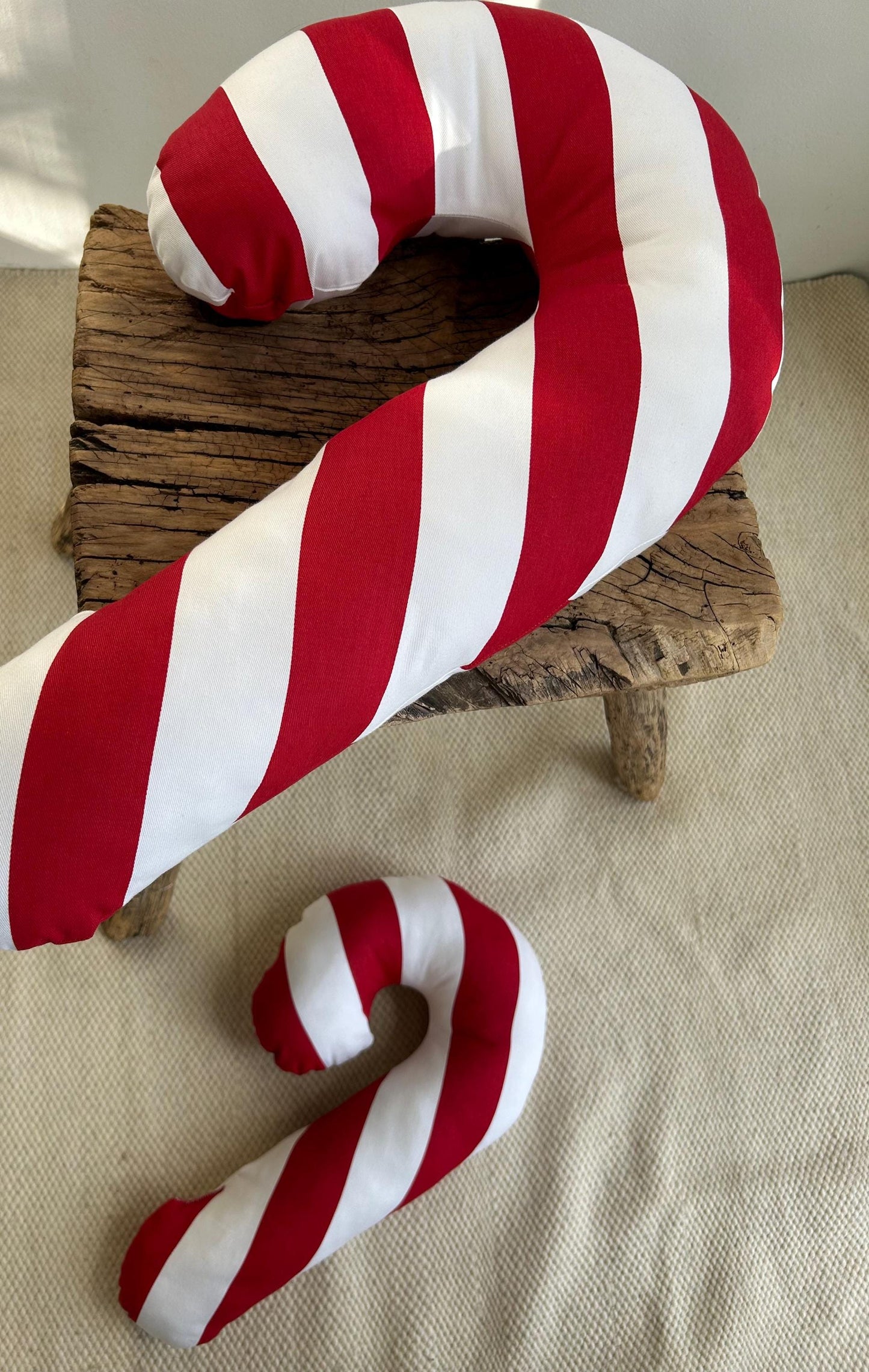 sofort lieferbar Kissen Zuckerstange, Zuckerstangenkissen, Zuckerstange Weihnachten,Kissen Weihnachten, Geschenk Weihnachten,Geschenk Kinder