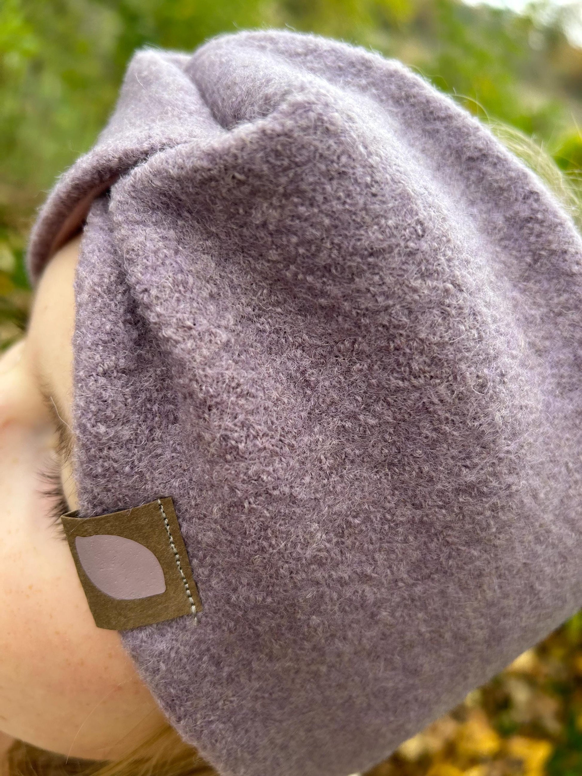Stirnband Merinowolle, Stirnband mit Knoten, Stirnband für Mädchen, Haarband Kinder, Haarband für Mädchen, Knotenstirnband , Merino-Jersey