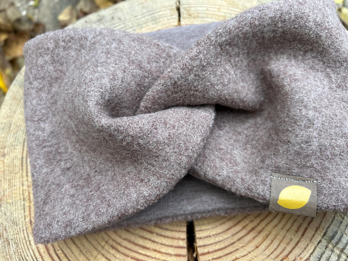 Stirnband Merinowolle, Stirnband mit Knoten, Stirnband für Mädchen, Haarband Kinder, Haarband für Mädchen, Knotenstirnband , Merino-Jersey