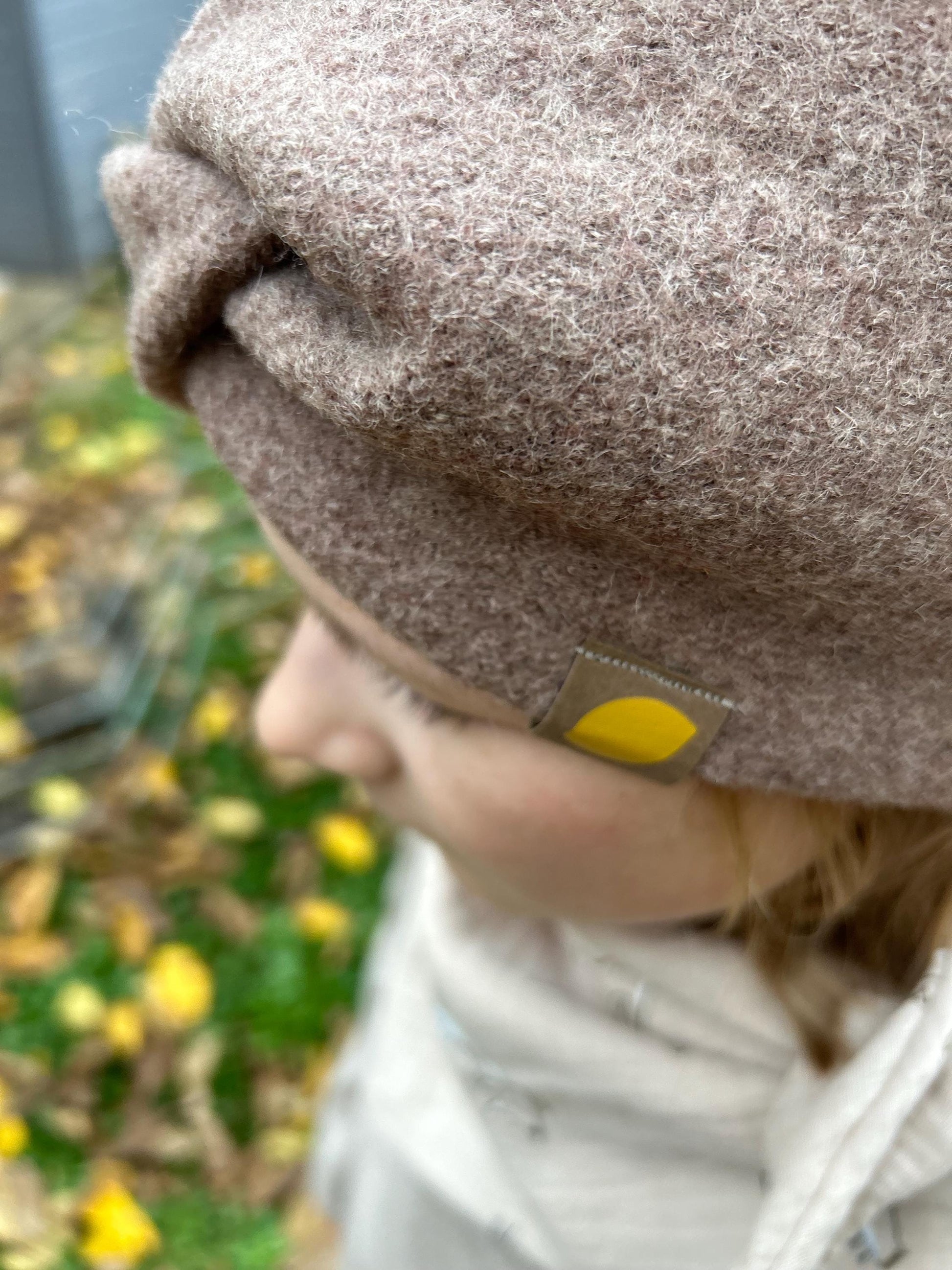 Stirnband Merinowolle, Stirnband mit Knoten, Stirnband für Mädchen, Haarband Kinder, Haarband für Mädchen, Knotenstirnband , Merino-Jersey
