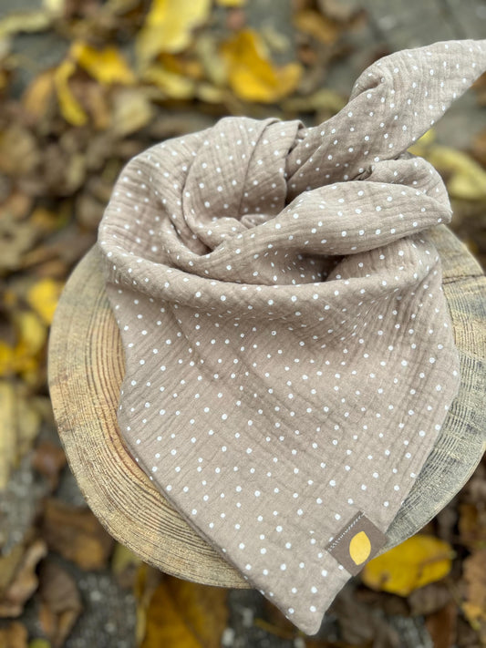 Halstuch Musselin, Tuch Kinder, Musselintuch für Mädchen, Schal aus Musselin, Schal Herbst, Musselinschal, Halstuch aus Musselin, PomiPomi