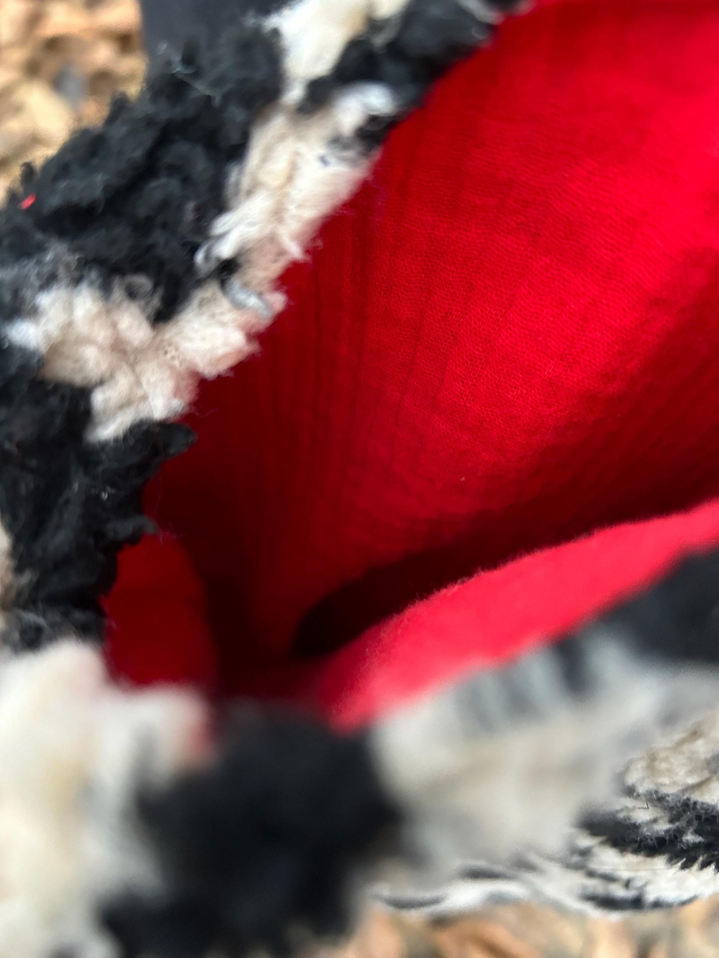 Leofleece Tasche, Beutel aus Leofleece, Leoprint Beutel, Leoprint Tasche, Tasche Winter, Tasche Animal, Teddyfleece Tasche,Leoprint PomiPomi