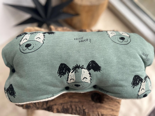 Kinderwagenmuff, Kinderwagen Handmuff, Muff Baby, Kinderwagenmuff Tiere, warme Hände, Geschenk zur Geburt, Muff grün, Weihnachtsgeschenk