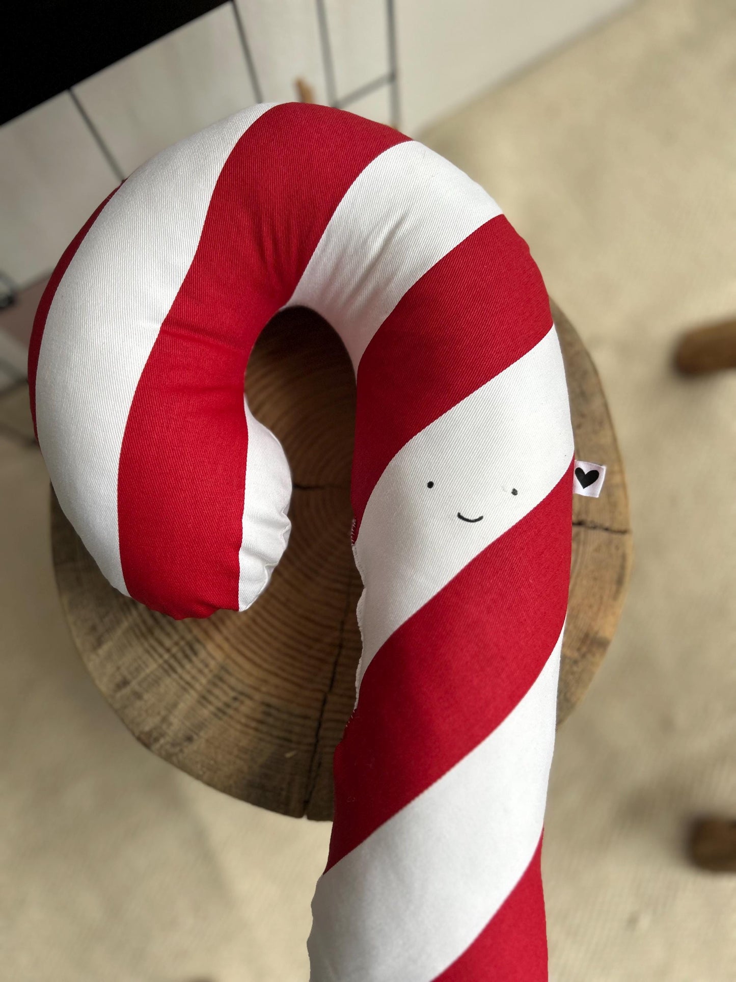 Kissen Zuckerstange, Zuckerstangenkissen, Zuckerstange Weihnachten,Kissen Weihnachten, Geschenk Weihnachten,Geschenk Kinder, Candy Cone,Deko