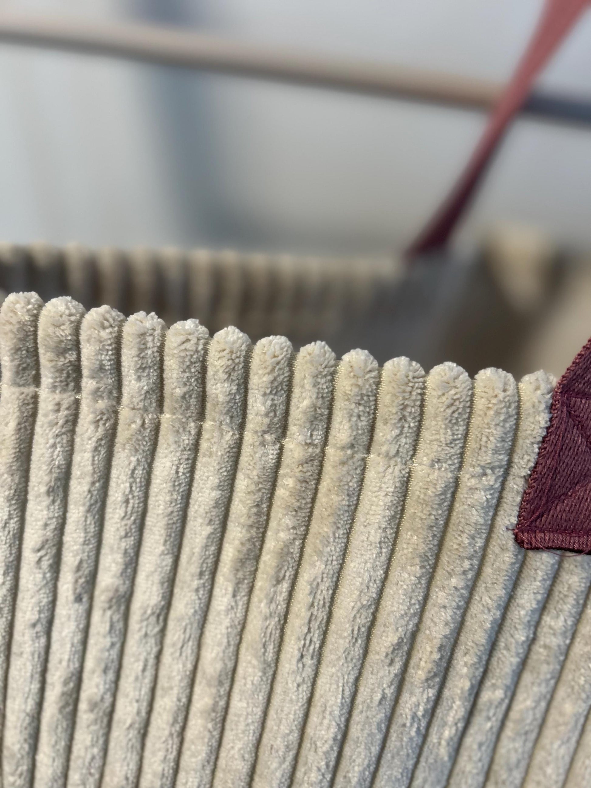 Breitcord Tasche, XXL Shopper Samtcord, Cord Beutel groß, Tasche Frühling, Tasche beige, Cordtasche groß, Tasche besonders, große Cordtasche