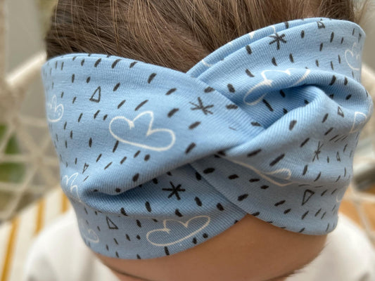 Kinder Stirnband, Haarband, Jersey, Stirnband Frühling, Haarband Knoten, Mädchen Stirnband, Jersey Stirnband, Frühling, Sommer, Bandeau