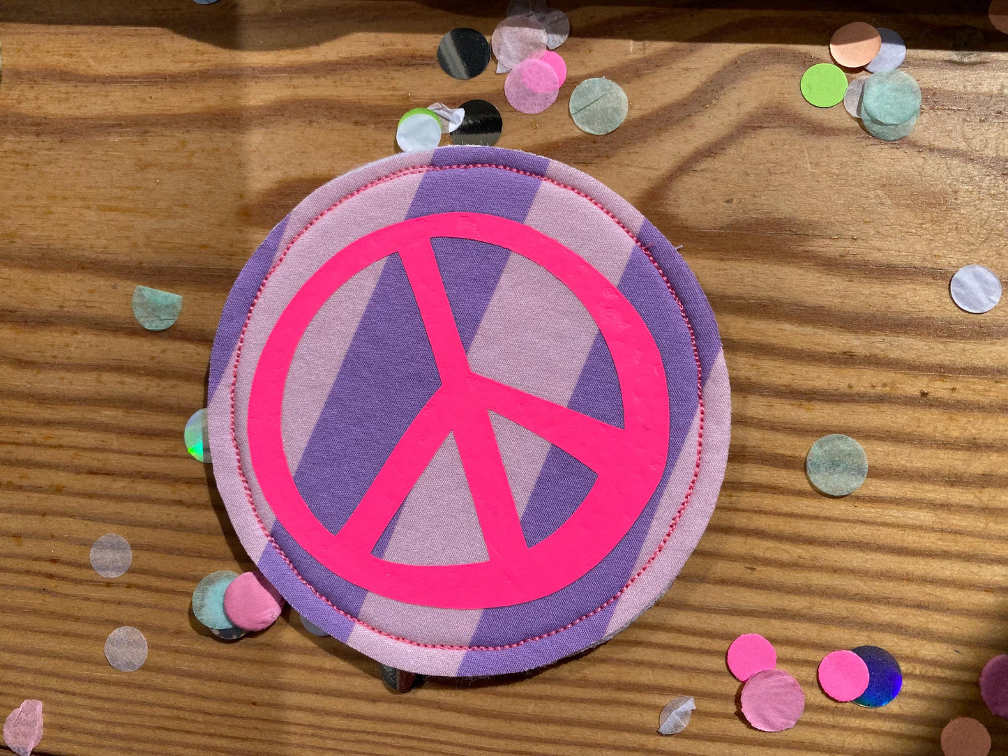 Schulranzen Kletties Einschulung Schulanfang Schulkind Schultüte Mädchen Schultüte pastell Sommer Peace Frieden neon pink Milla Louise