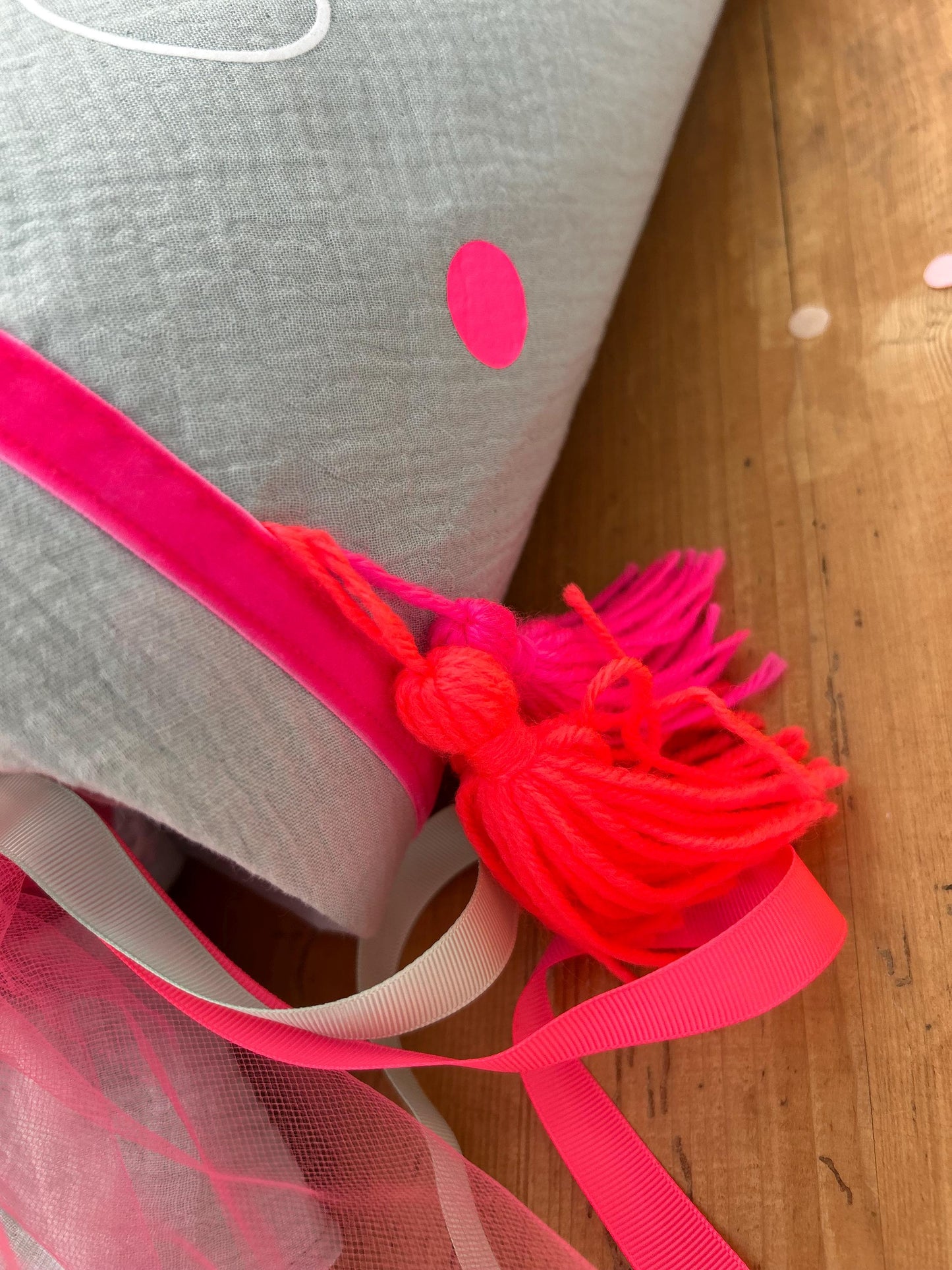 Schultüte Musselin Schultüte Stoff Schulanfang Schultüte Mädchen Schultüte Einhorn Einschulung Geschwisterschultüte Musselinschultüte