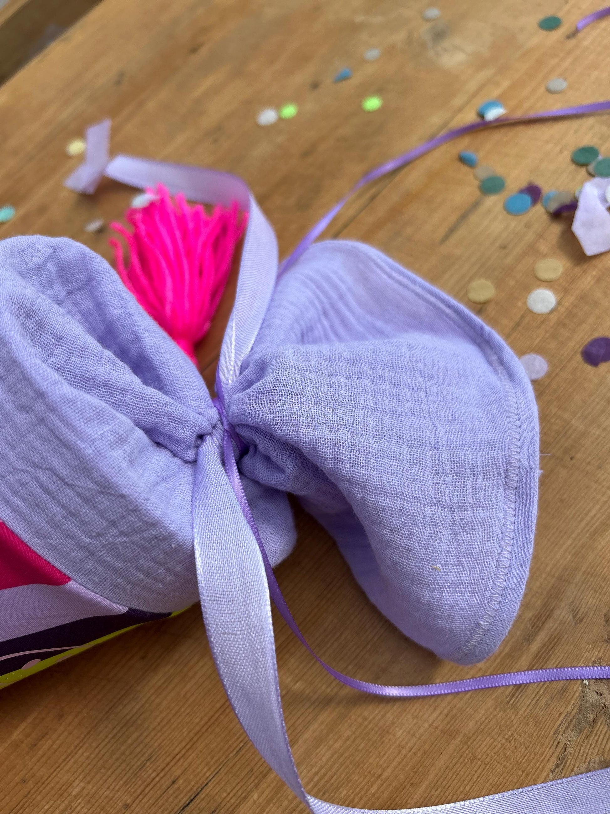 Schultüte oder Geschwisterschultüte Zuckertüte Schultüte Stoff Einschulung Geschwisterschultüte Smiley neon Schultüte Smileys, flieder, neon