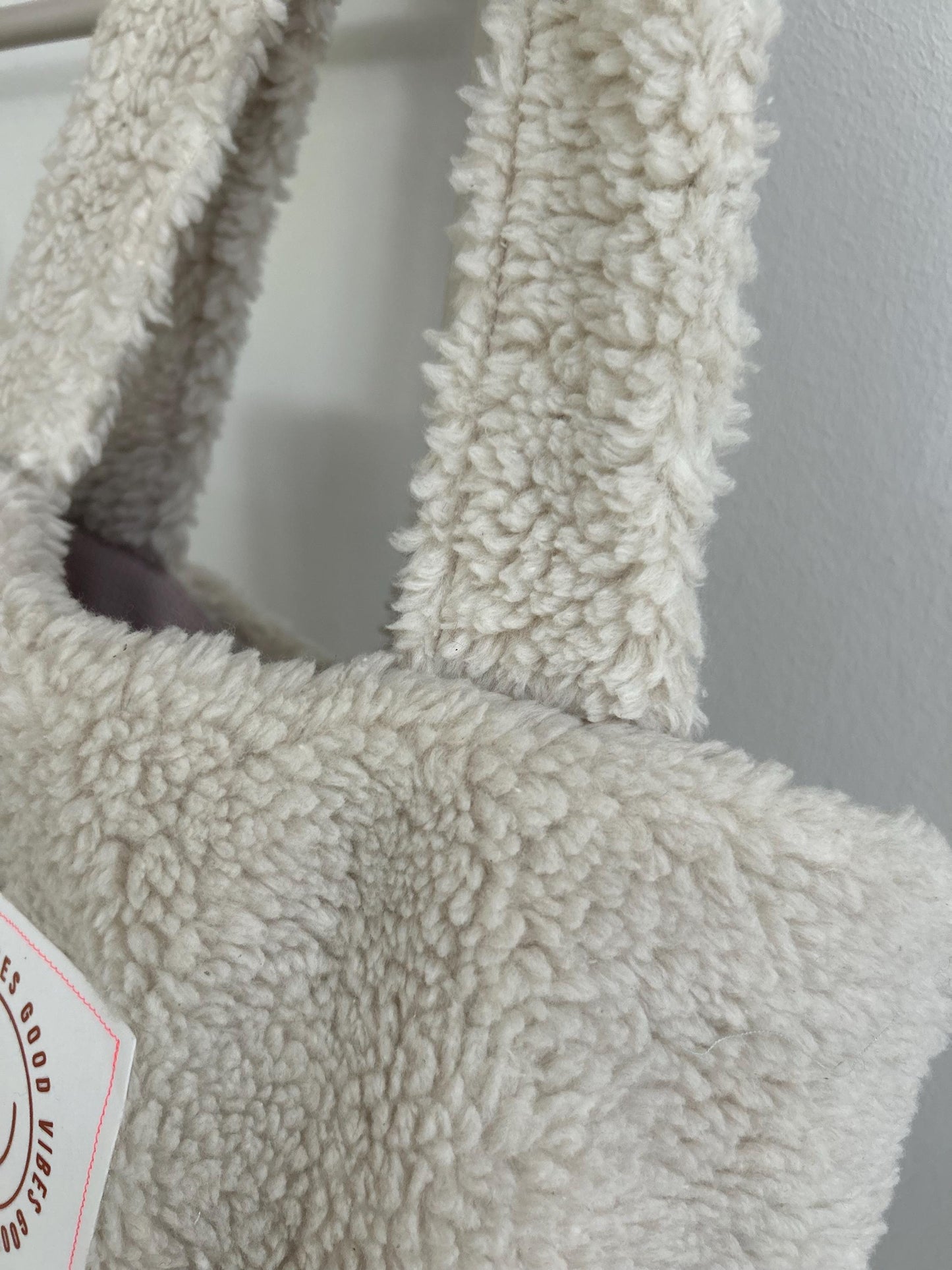 Teddyfell Tasche, Beutel aus Teddyfell, Teddyplüsch Beutel, Teddyplüsch Tasche, Tasche Winter, Tasche Teddy,Teddyfleece Tasche, Teddyfell