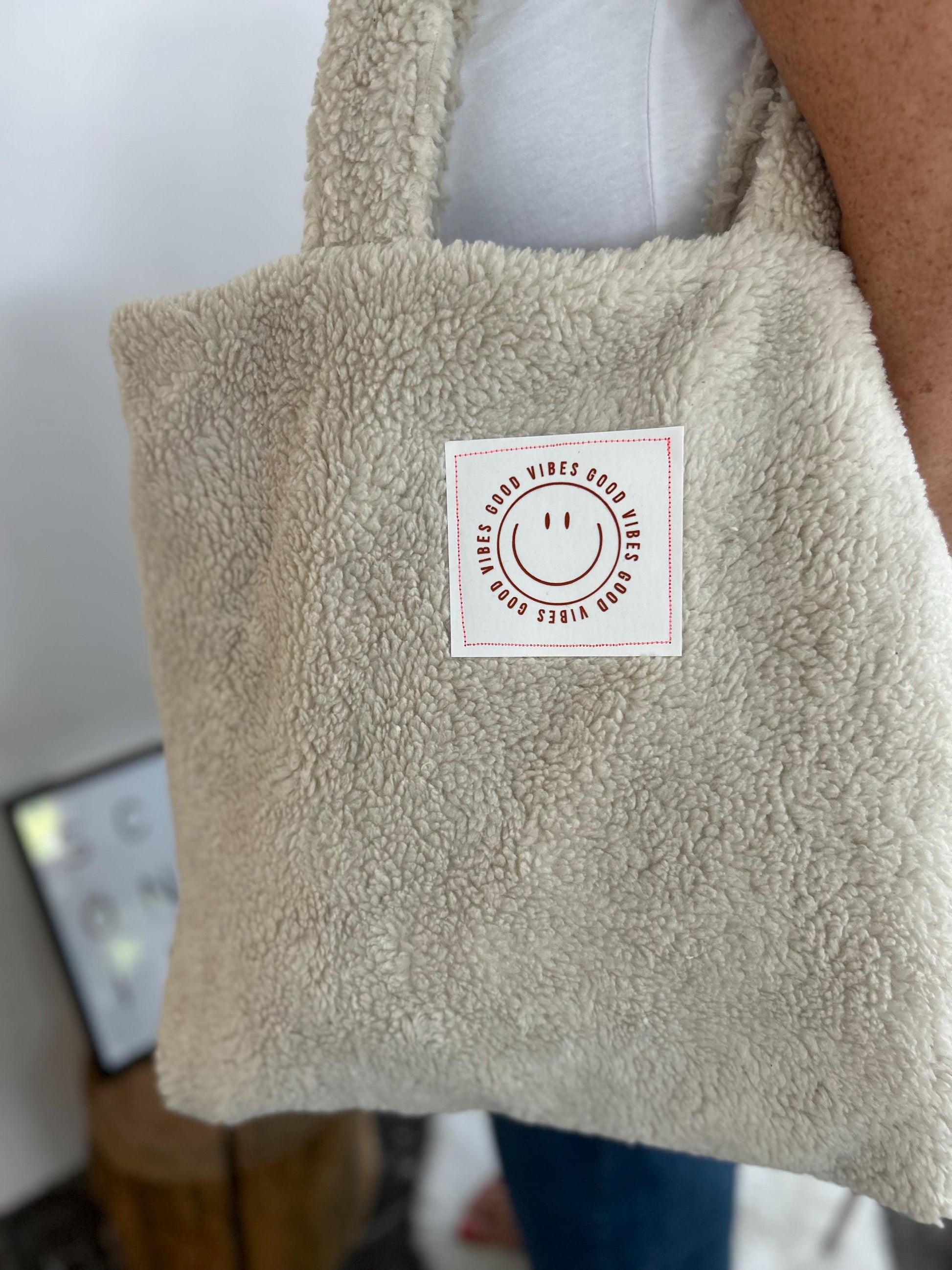 Teddyfell Tasche, Beutel aus Teddyfell, Teddyplüsch Beutel, Teddyplüsch Tasche, Tasche Winter, Tasche Teddy,Teddyfleece Tasche, Teddyfell