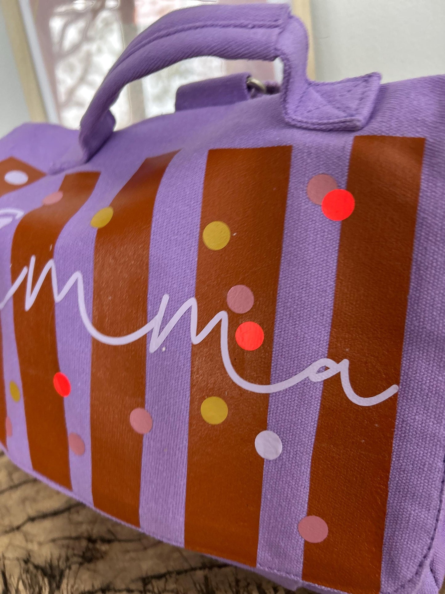 Kindergartenrucksack Kindergartentasche mit Name Rucksack Kindergartenkind Kinderrucksack Kita Tasche Canvas neon, Rucksack personalisiert