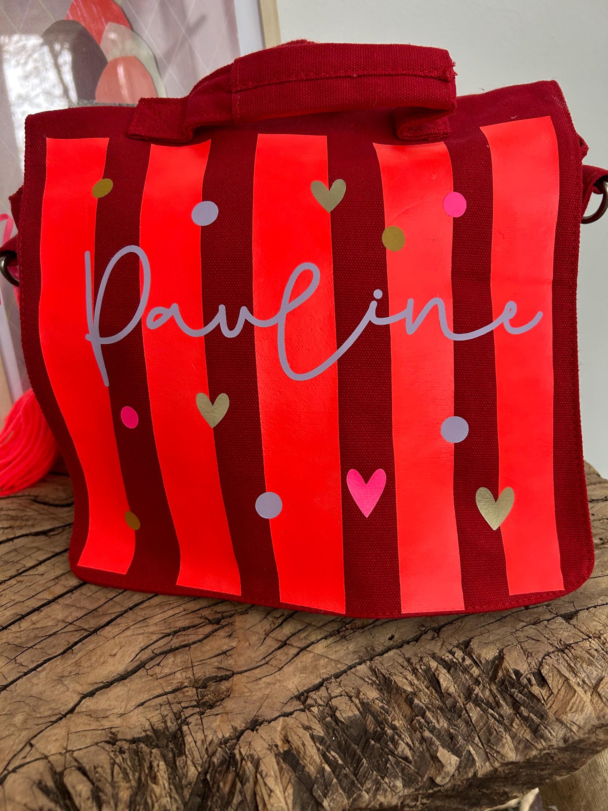 Kindergartenrucksack Kindergartentasche mit Name Rucksack Kindergartenkind Kinderrucksack Kita Tasche Canvas neon, Tasche personalisiert