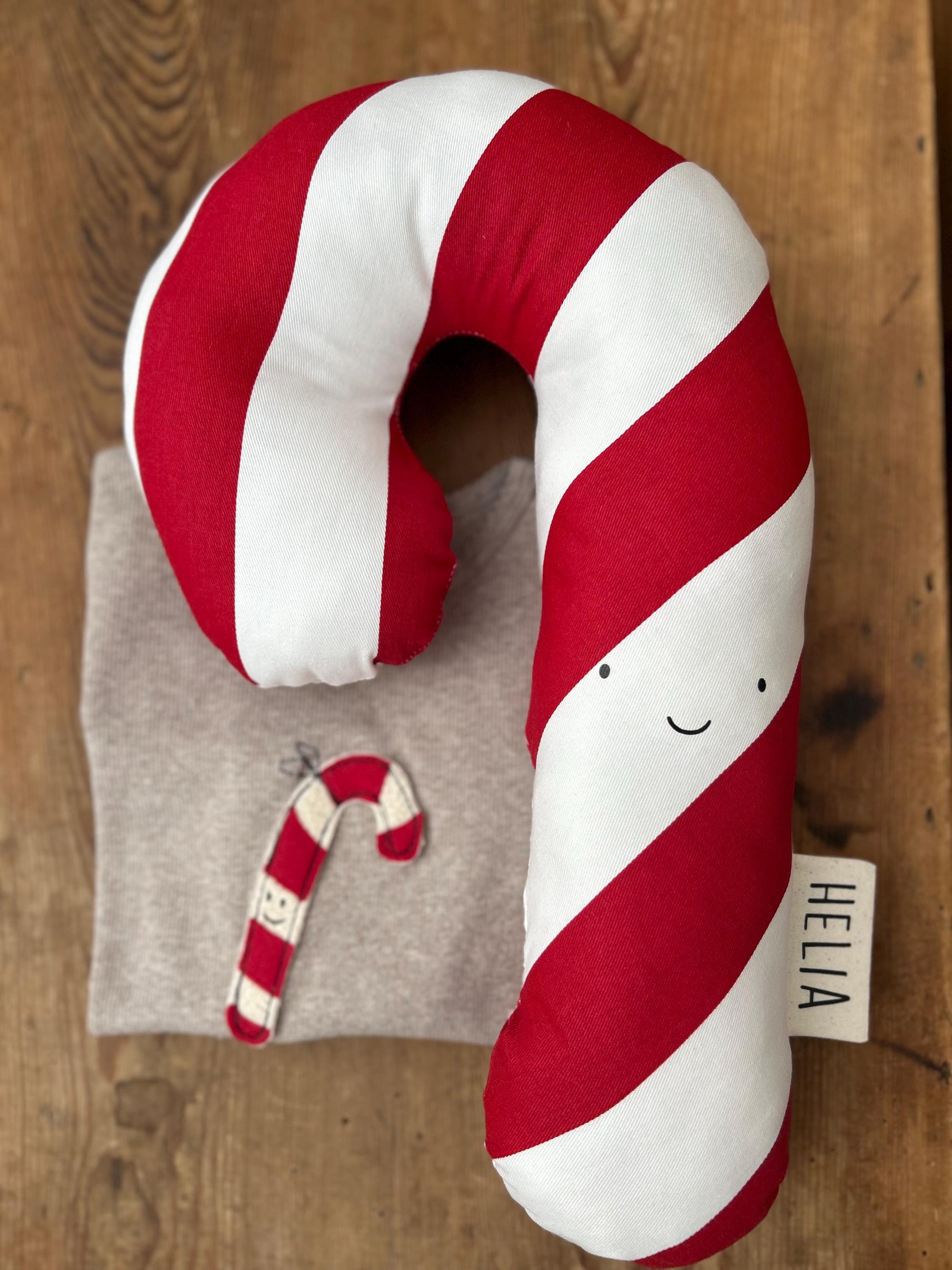 Kissen Zuckerstange, Zuckerstangenkissen, Zuckerstange Weihnachten,Kissen Weihnachten, Geschenk Weihnachten,Geschenk Kinder, Candy Cone,Deko