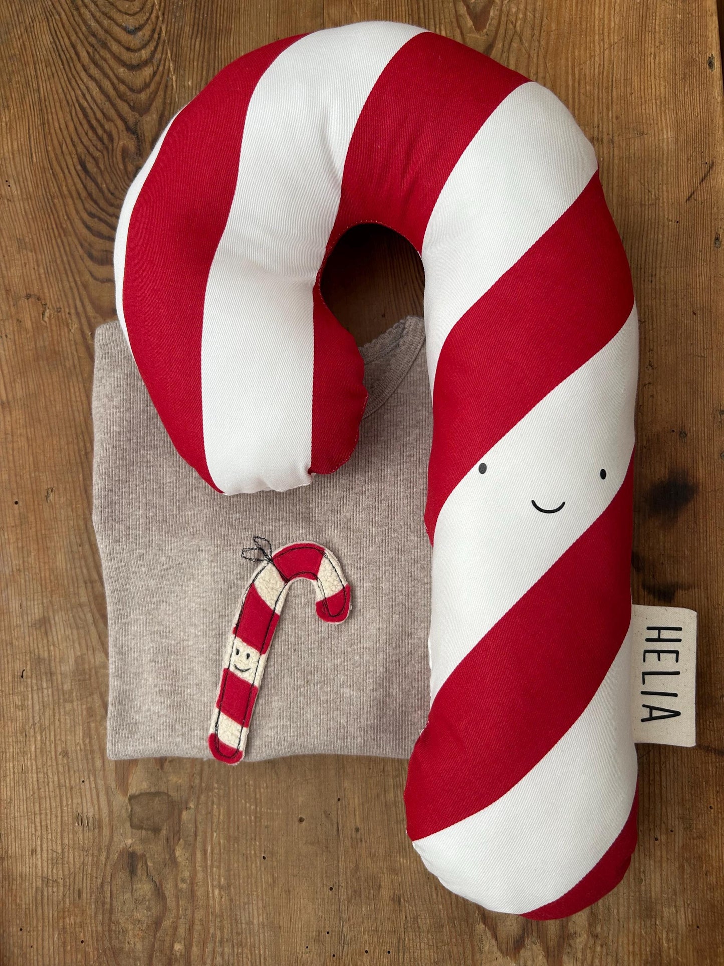 Kissen Zuckerstange, Zuckerstangenkissen, Zuckerstange Weihnachten,Kissen Weihnachten, Geschenk Weihnachten,Geschenk Kinder, Candy Cone,Deko