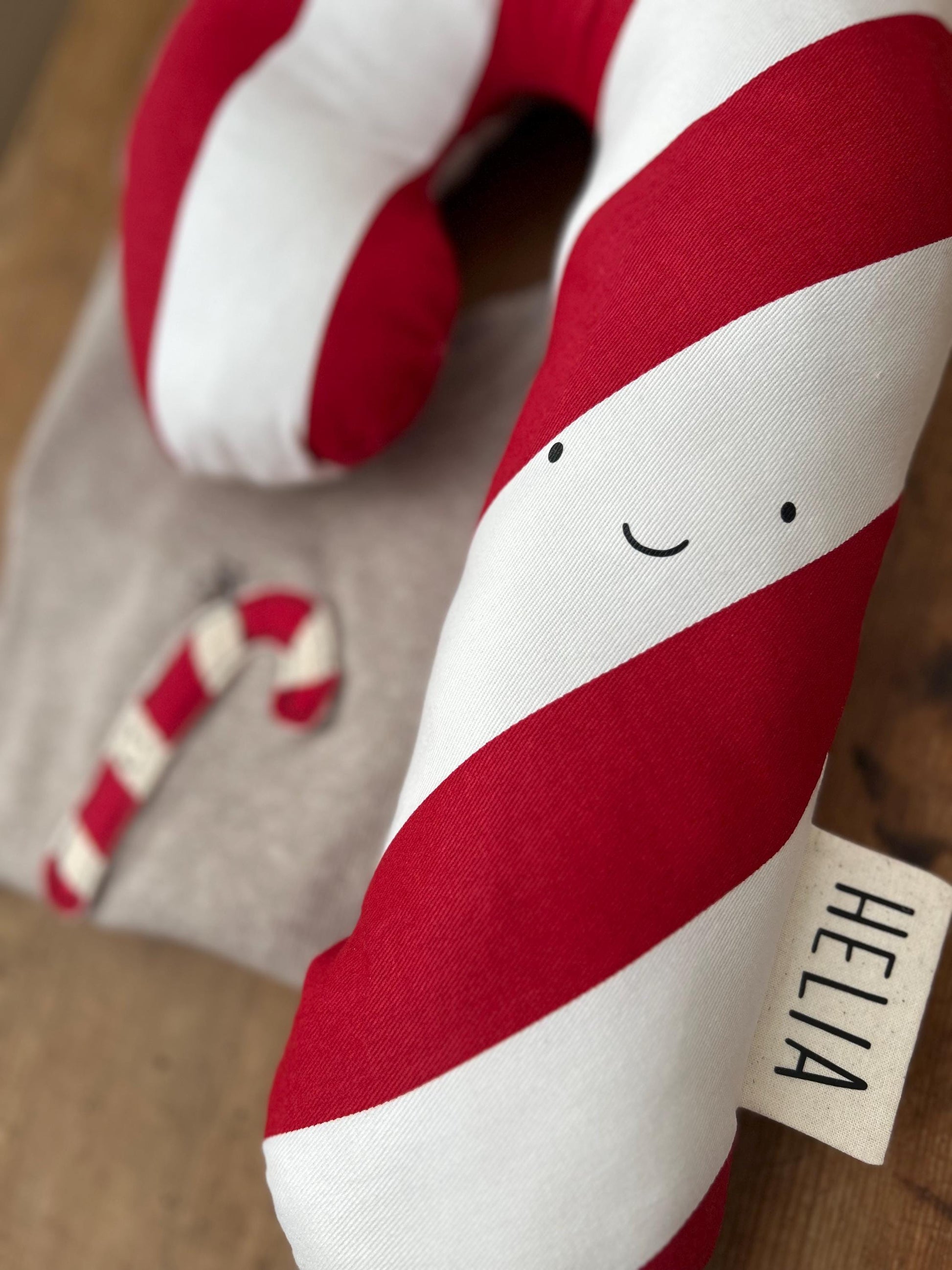 Kissen Zuckerstange, Zuckerstangenkissen, Zuckerstange Weihnachten,Kissen Weihnachten, Geschenk Weihnachten,Geschenk Kinder, Candy Cone,Deko