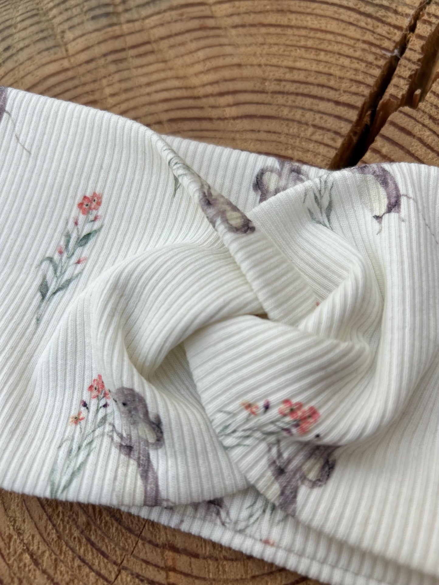 Stirnband Rippjersey, Stirnband mit Knoten Stirnband für Mädchen, Haarband für Mädchen,Knotenstirnband , Adventskalender Idee Füllung