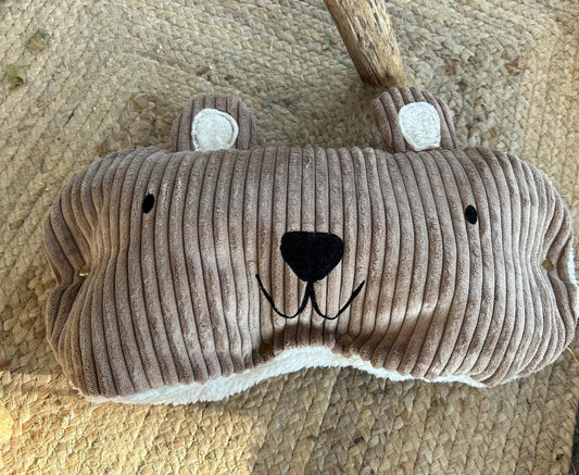 sofort lieferbar! Breitcord Kinderwagenmuff, Handmuff, Kinderwagenmuff Cord, Geschenk zur Geburt, Muff Kord, Weihnachtsgeschenk Eltern,Bär