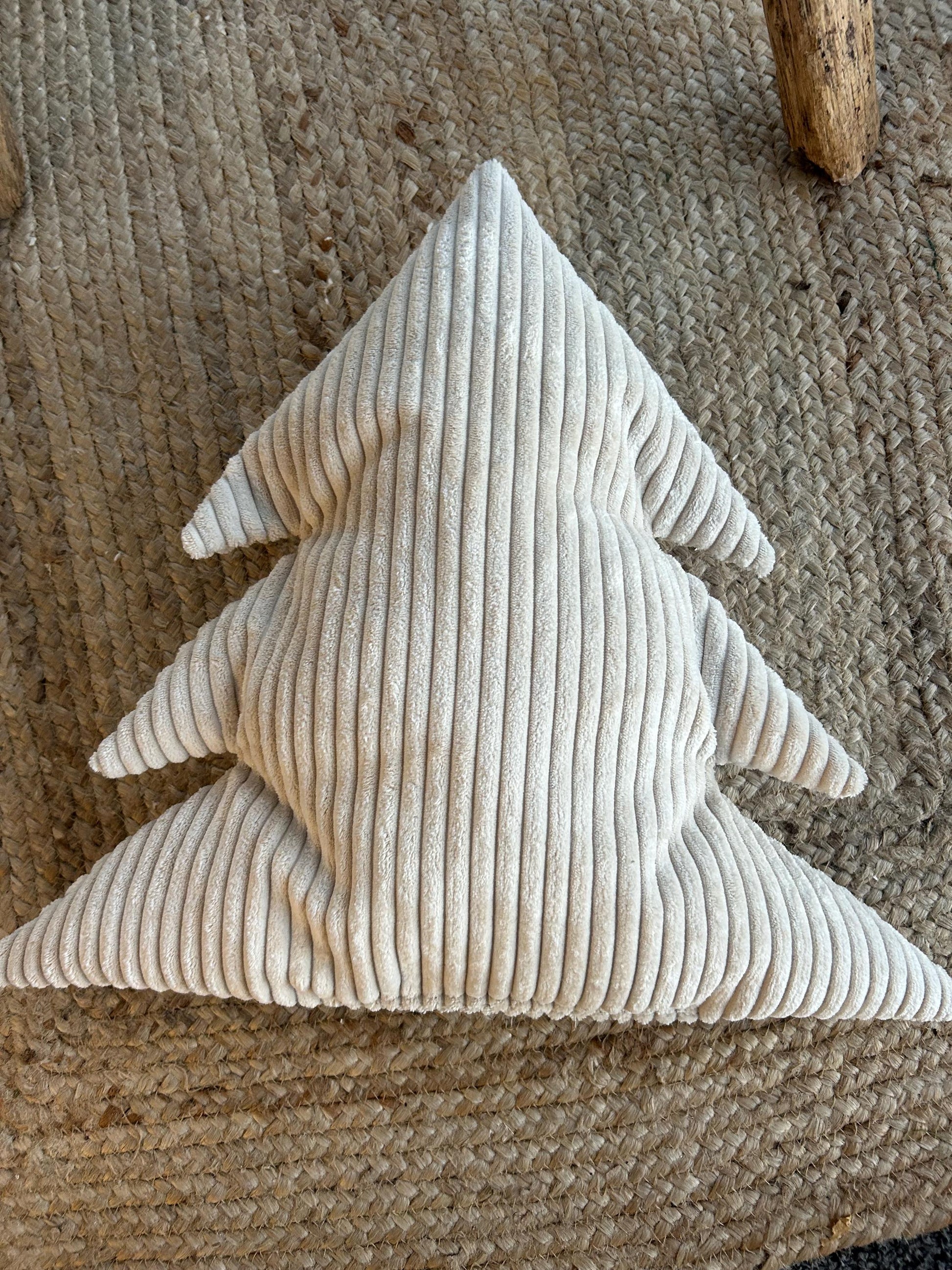 Kissen Tanne, Kissen Cord, Cordkissen, Weihnachtskissen, Kissen in Tannenform, Geschenk Weihnachten, Geschenk, Sofa, Weihnachtsbaum, Xmas