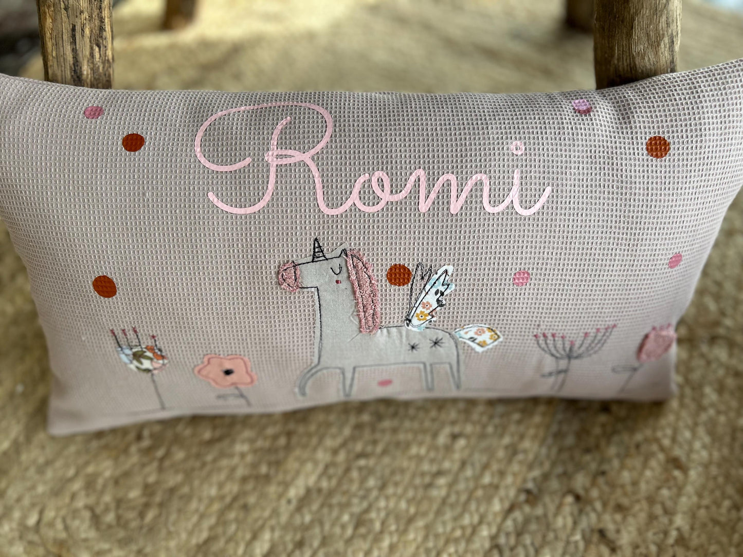 Namenskissen Kinder, Kissen Kinderzimmer, Geschenk Taufe, Geschenk Geburt, Geschenk Kinder, Kissen mit Namen, Kissen personalisiert