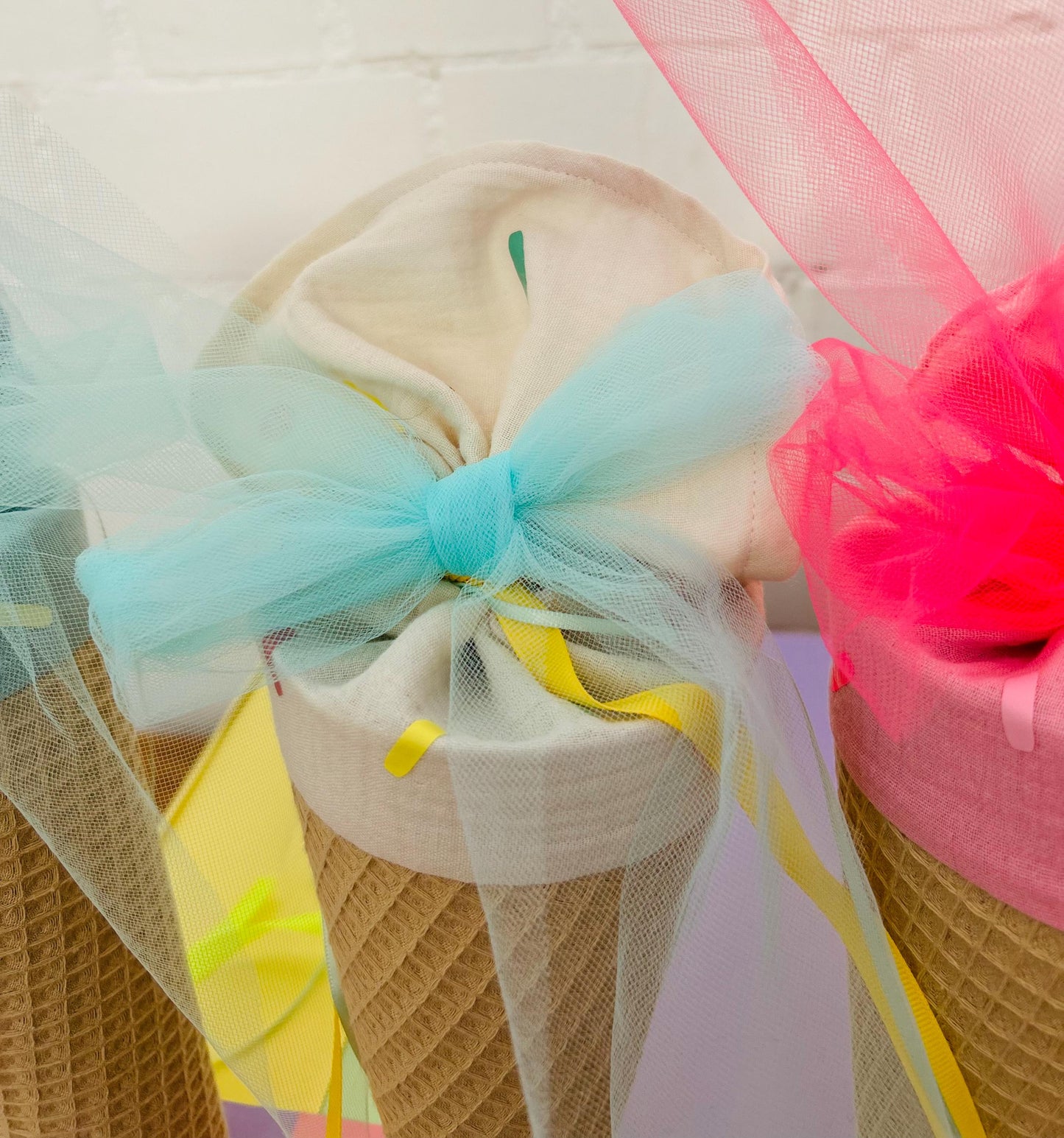 Schultüte Eis Schultüte Stoff Schultüte Mädchen Schultüte Eistüte, Eiswaffel Softeis, Waffeleis, Geschwistertüte, Schultüte personalisiert