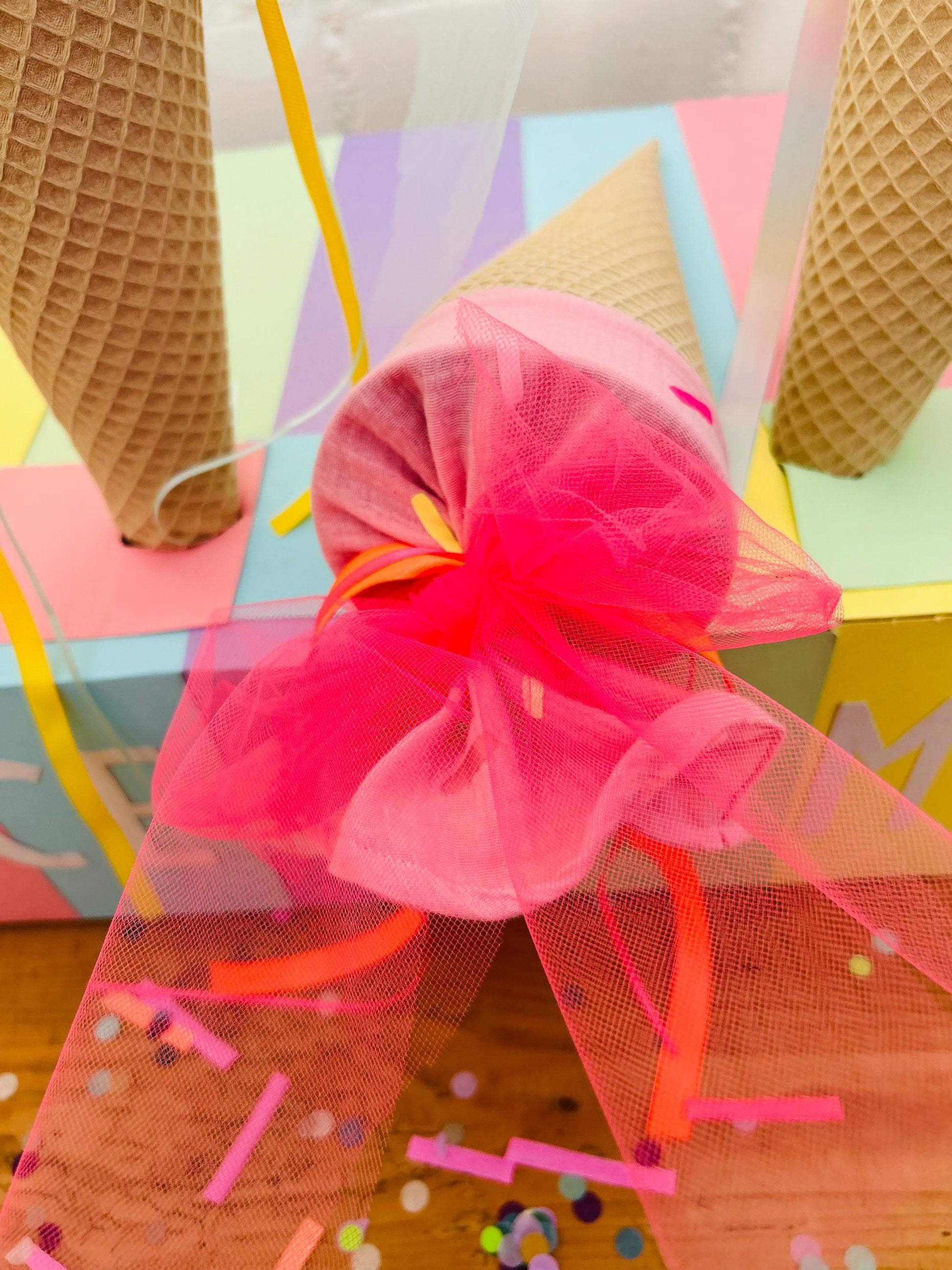 Schultüte Eis Schultüte Stoff Schultüte Mädchen Schultüte Eistüte, Eiswaffel Softeis, Waffeleis, Geschwistertüte, Schultüte personalisiert