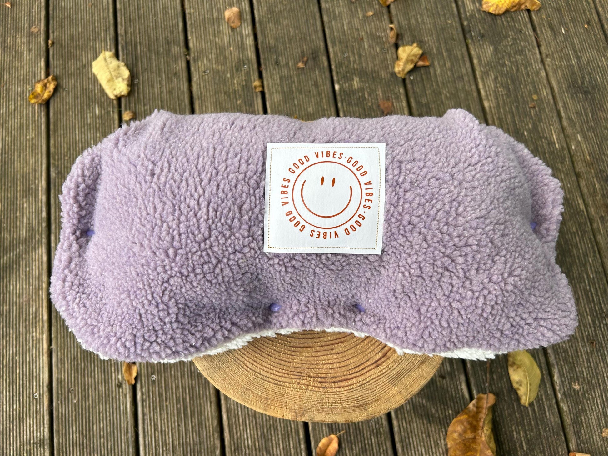 warmer Kinderwagenmuff, Muff Teddyplüsch, Teddyfell Kinderwagen, Geschenk Baby, Winter, Teddyplüsch Handmuff, Smiley, Geschenk individuell