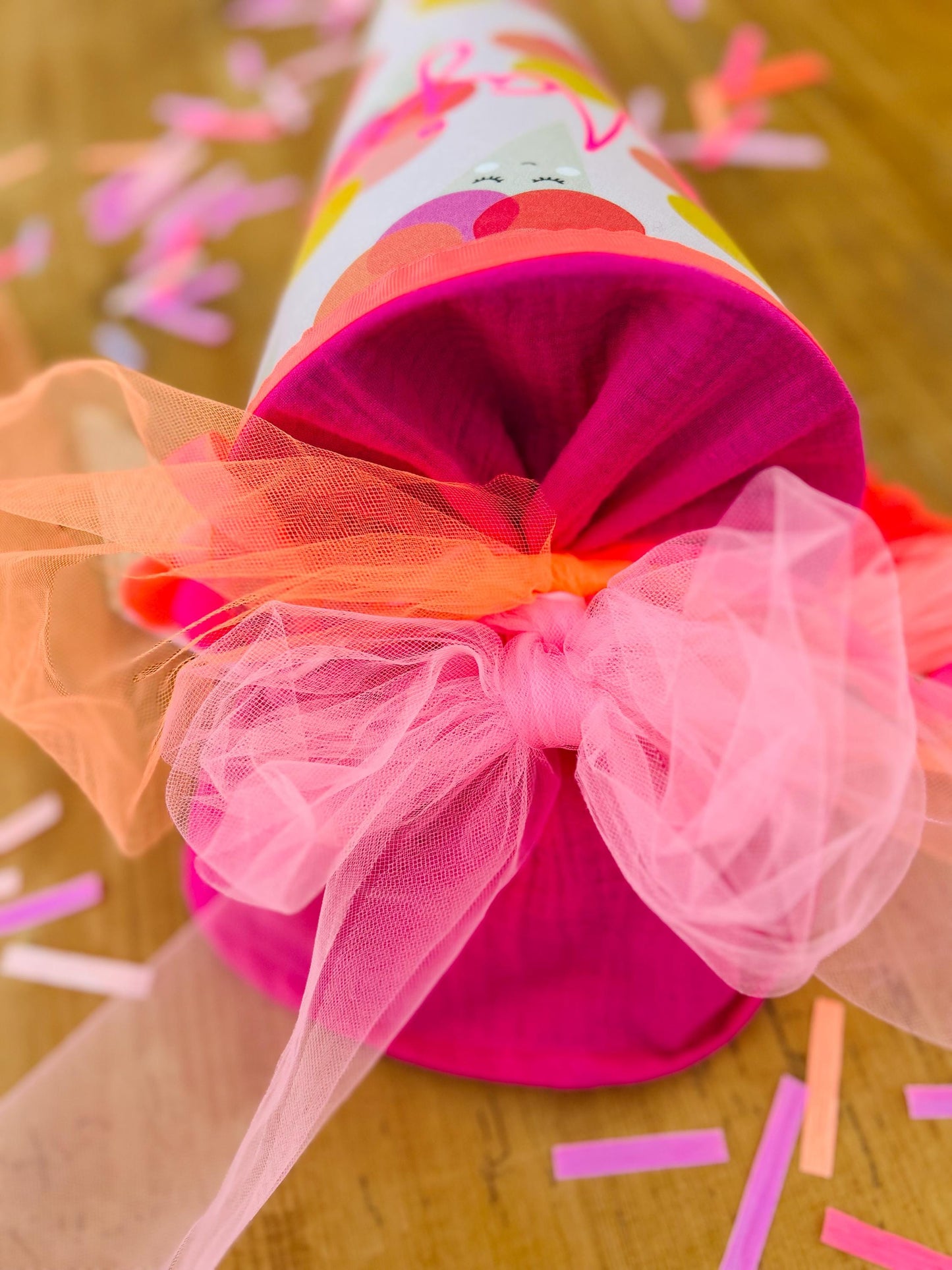 Eis Schultüte Musselin Schultüte Mädchen Schultüte neon, Schultüte Ergobag, Schultüte Eis, Konfetti, Schultüte personalisiert