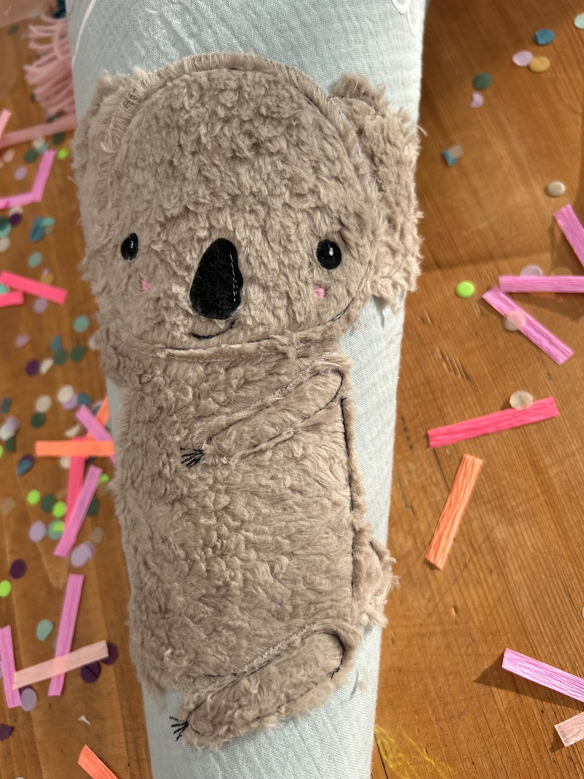 wenige verfügbar! Schultüte Musselin Schultüte Stoff Schulanfang Schultüte Mädchen Schultüte Koala Einschulung, Schultüte personalisiert