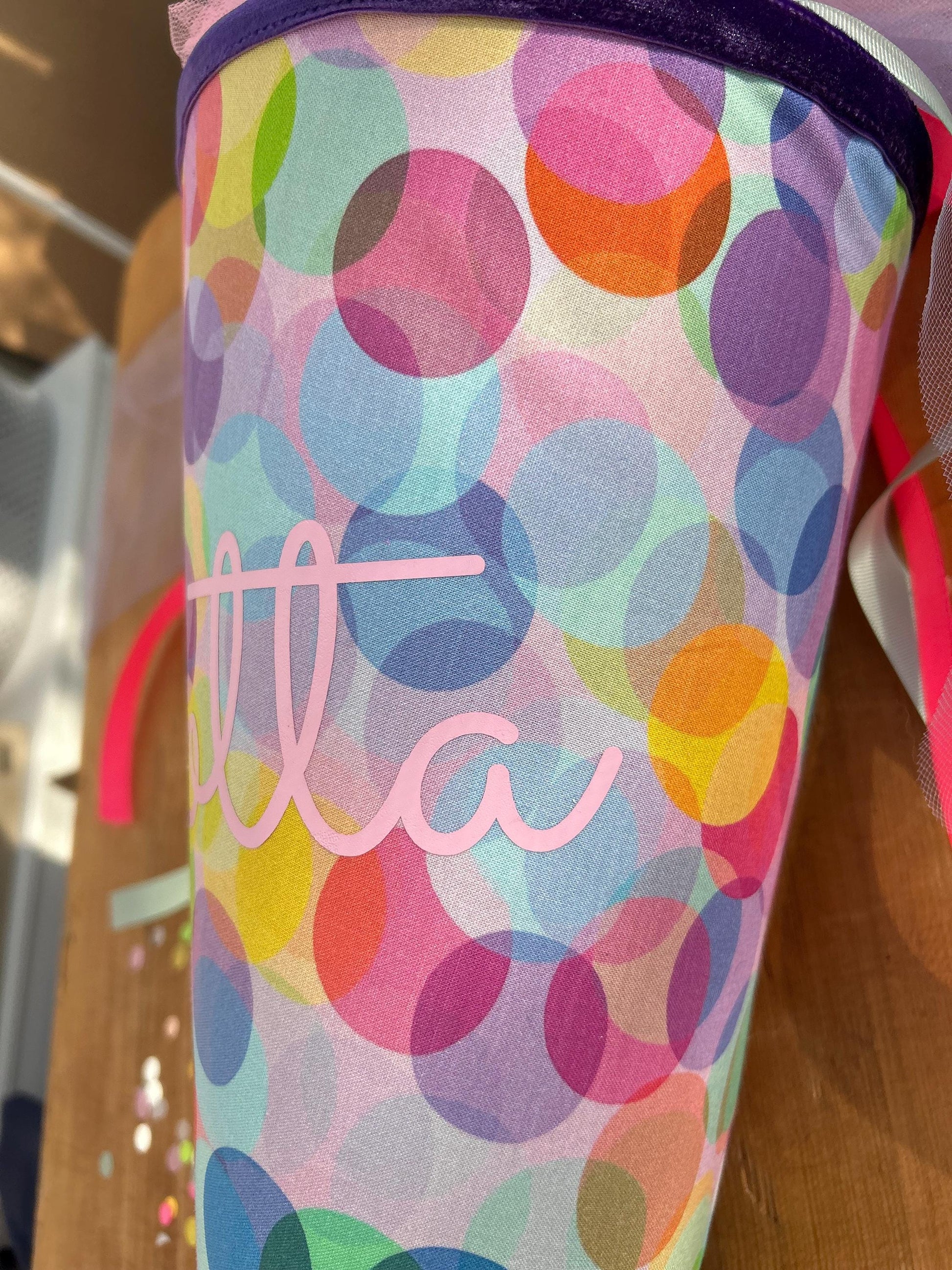 Schultüte Musselin Schultüte Mädchen Schultüte Punkte, Schultüte neon, Schultüte Ergobag, Schultüte Dots, Konfetti, Schultüte personalisiert