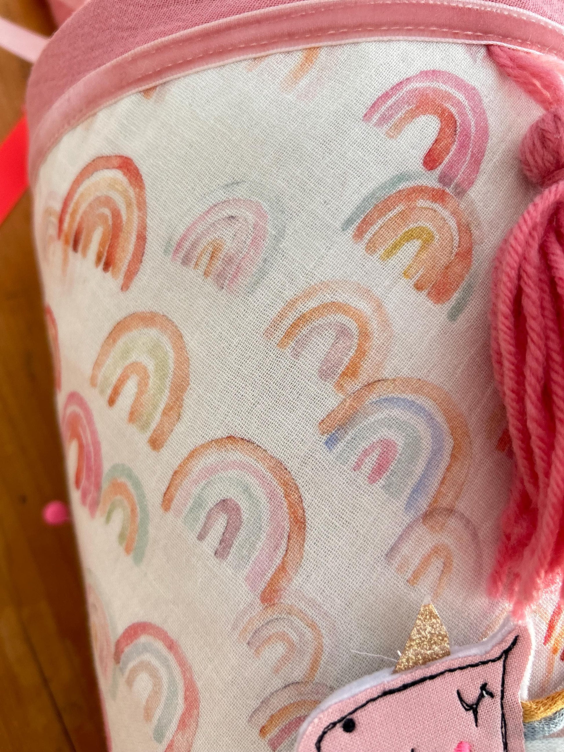 Regenbogen Schultüte Musselin Schultüte Mädchen Schultüte neon, Schultüte Ergobag, Schultüte Einhorn, Konfetti, Schultüte personalisiert