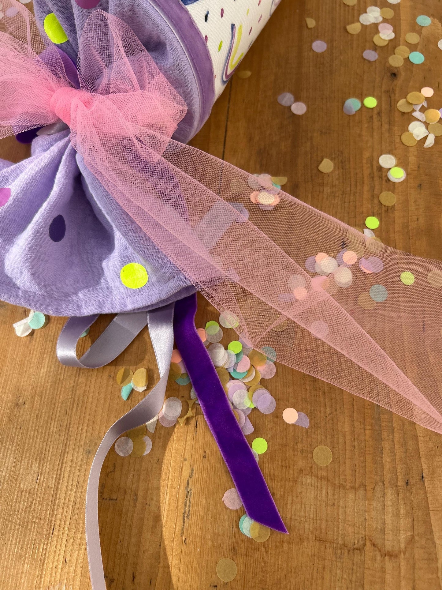 Schultüte Regenbogen, Geschwisterschultüte, Zuckertüte, Trosttüte Schulanfang Einschulung, Kita Start, Schultüte personalisiert, neon