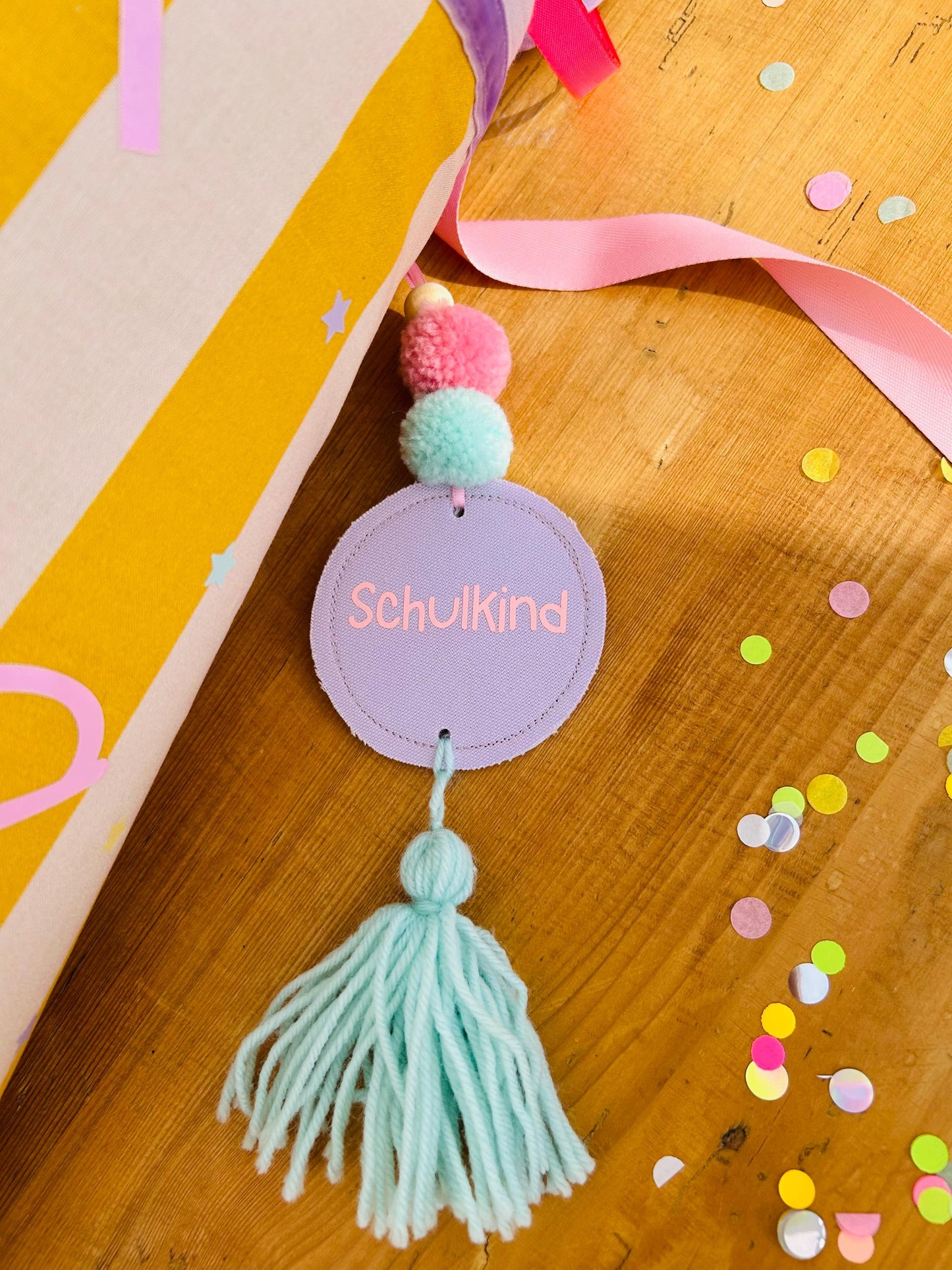Schultüte Musselin, Schultüte Stoff, Schultüte Mädchen,Schultüte Pferd, Einschulung, Musselinschultüte, Konfetti, Schultüte personalisiert