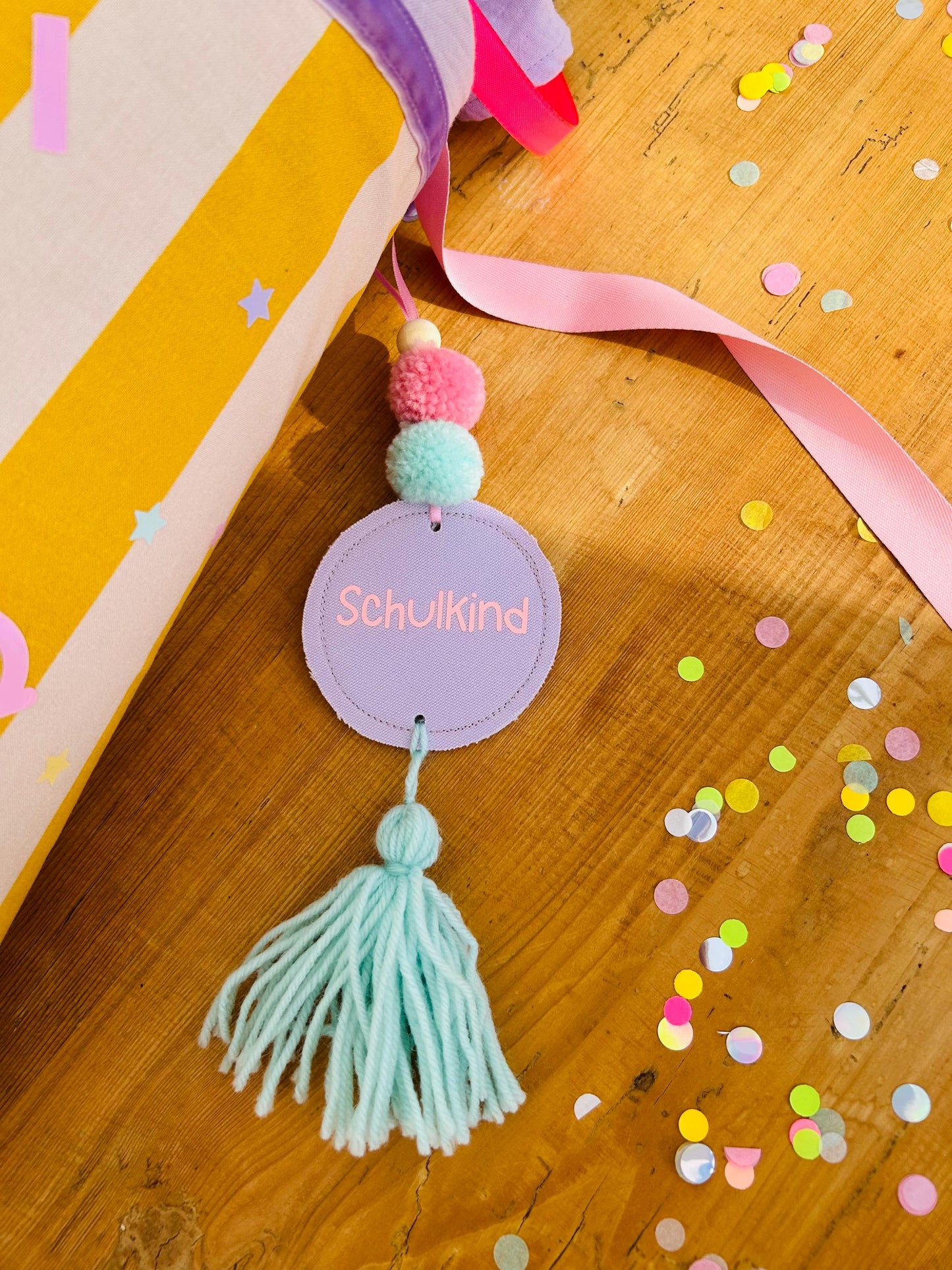 Schultüte Musselin, Schultüte Stoff, Schultüte Mädchen,Schultüte Pferd, Einschulung, Musselinschultüte, Konfetti, Schultüte personalisiert