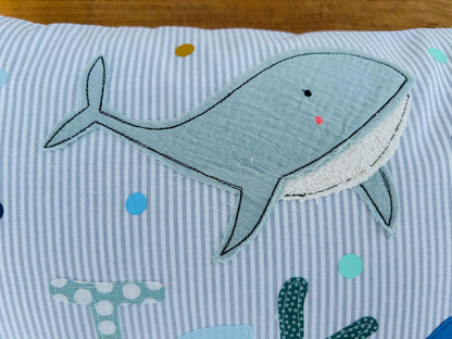 Kissen mit Namen Kissenbezug Kissen Geburt Baby Kissenhülle Kissen personalisiert Nameskissen Kuschelkissen Kinderkissen Kissen Hund