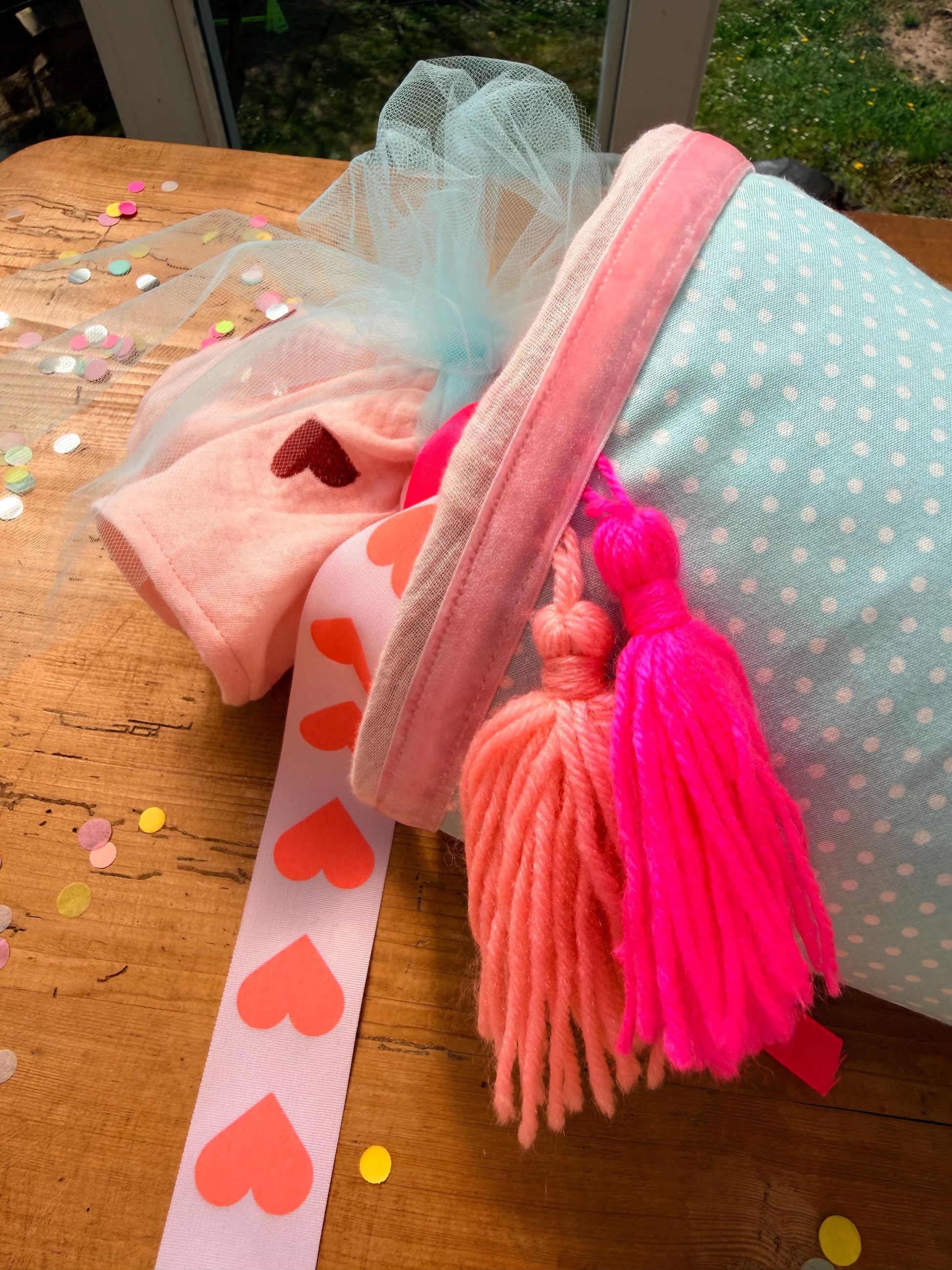 Schultüte Musselin, Schultüte Stoff, Schultüte Mädchen,Schultüte Einhorn, Einschulung, Musselinschultüte, Konfetti, Schultüte personalisiert