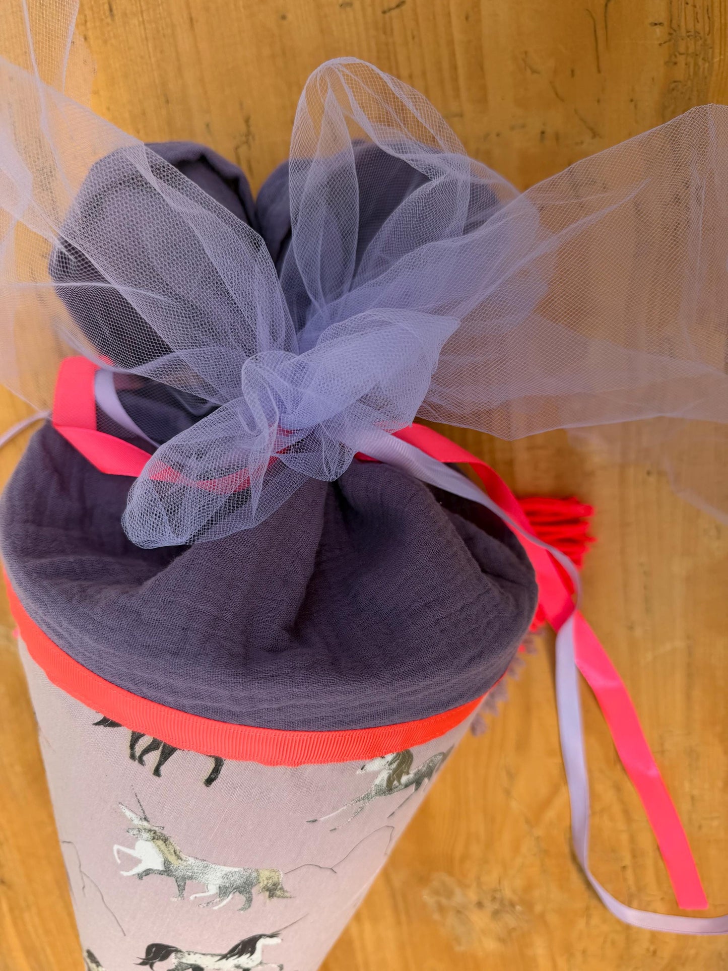 sofort lieferbar! Eis Schultüte Musselin Schultüte Mädchen Schultüte neon, Schultüte Eis, Konfetti, Schultüte personalisiert