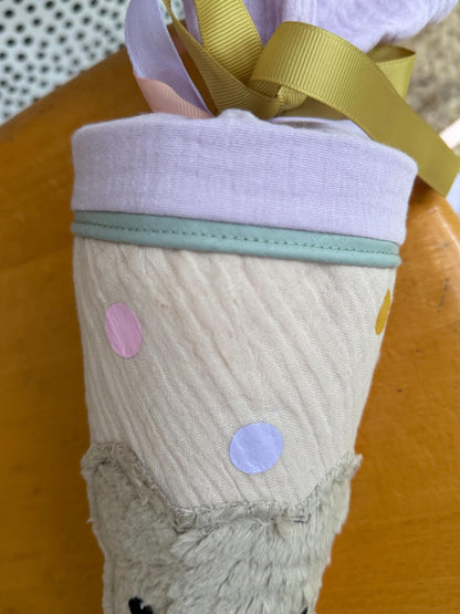 Trosttüte Schultüte Koala, kleine Schultüte Stoff, Schultüte Mädchen, Tüte Kitastart, Schultüte Geschwister , kleine Tüte Einschulung