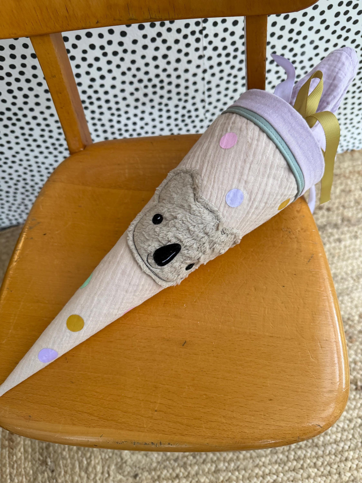 Trosttüte Schultüte Koala, kleine Schultüte Stoff, Schultüte Mädchen, Tüte Kitastart, Schultüte Geschwister , kleine Tüte Einschulung
